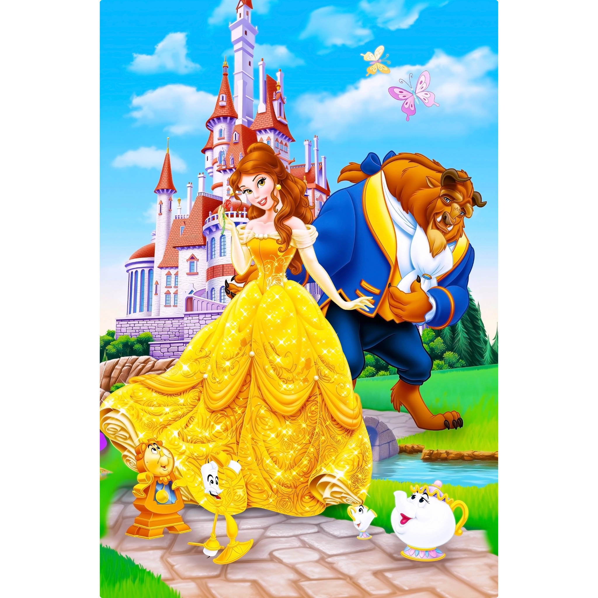 Tableau La Belle Et La Bête Royaume Princesse