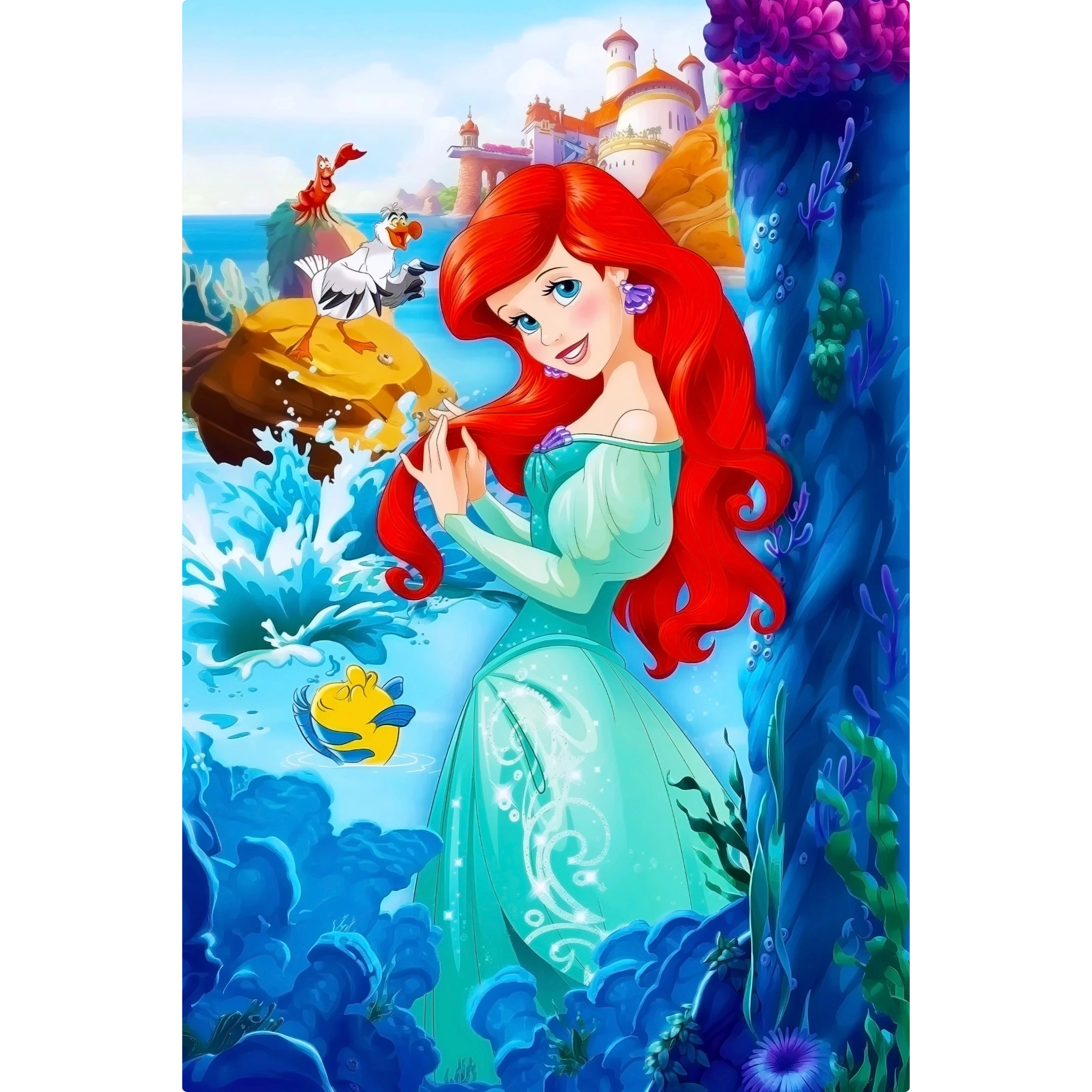 Tableau La Petite Sirene Princesse Ariel
