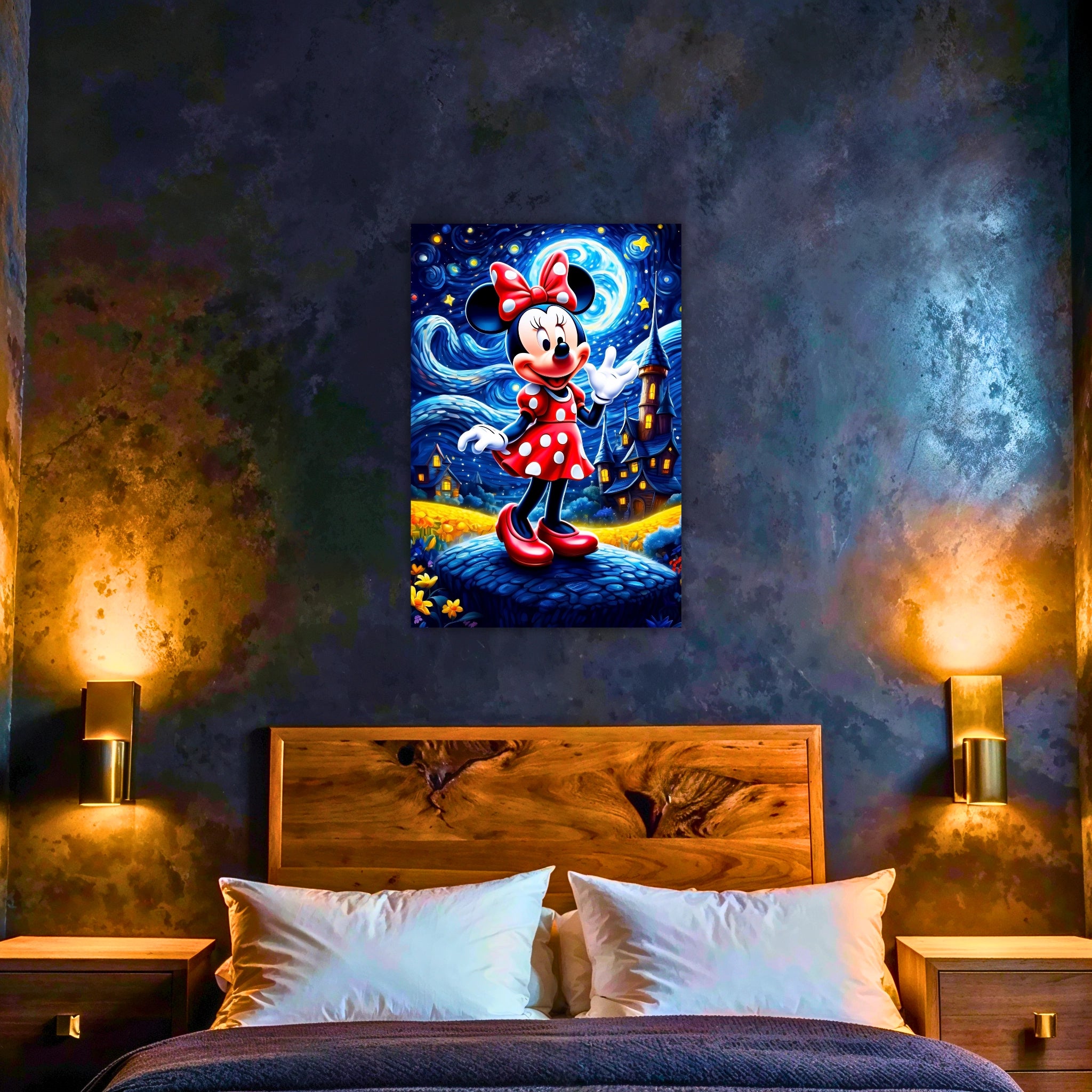 Tableau Minnie Van Gogh