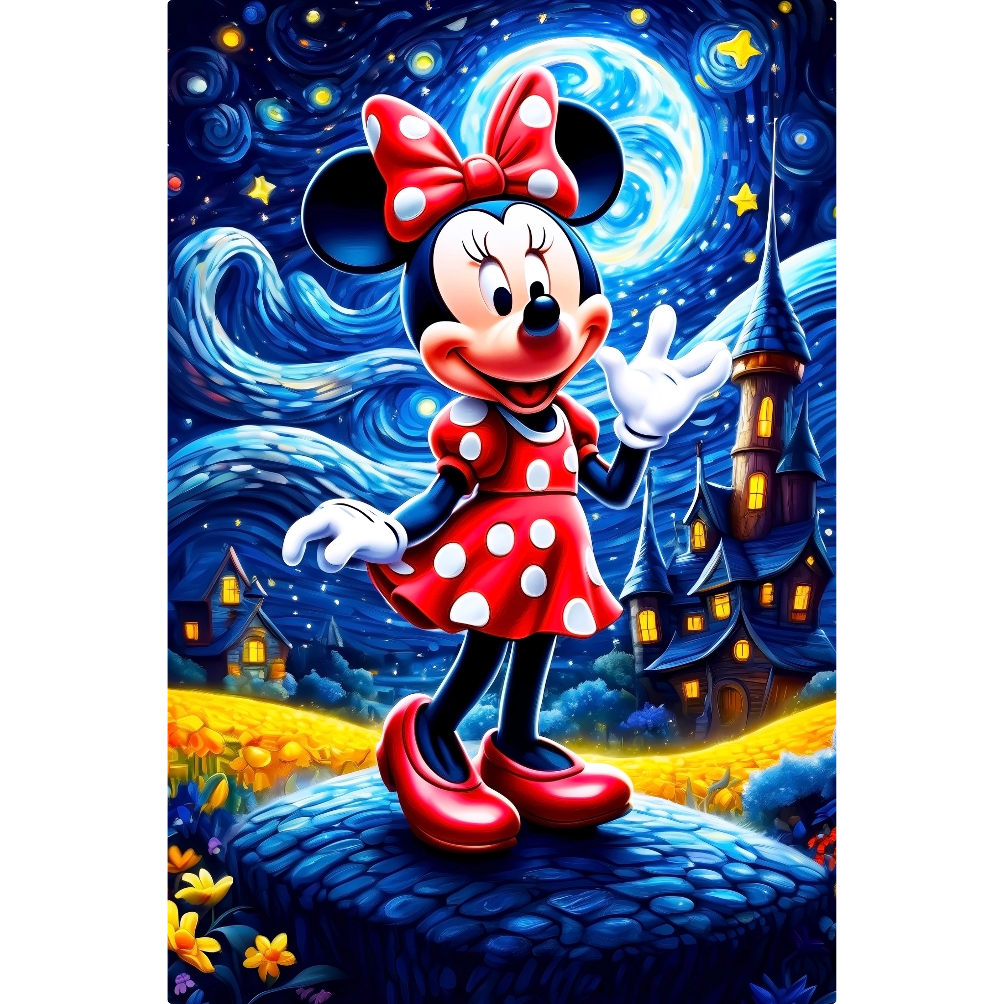 Tableau Minnie Van Gogh