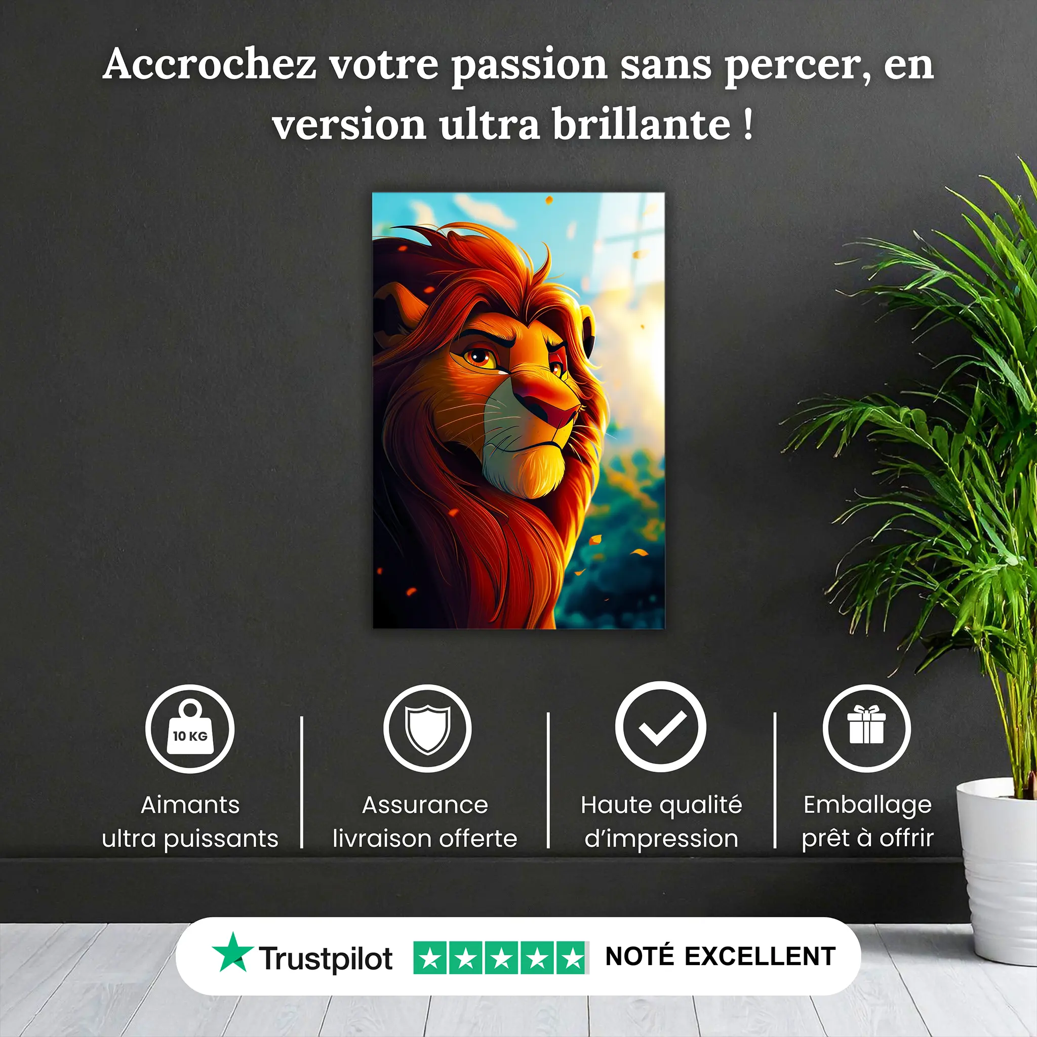 tableau-disney-roi-lion-mufasa-rayon-de-soleil-pourquoi-acheter | DreamWay