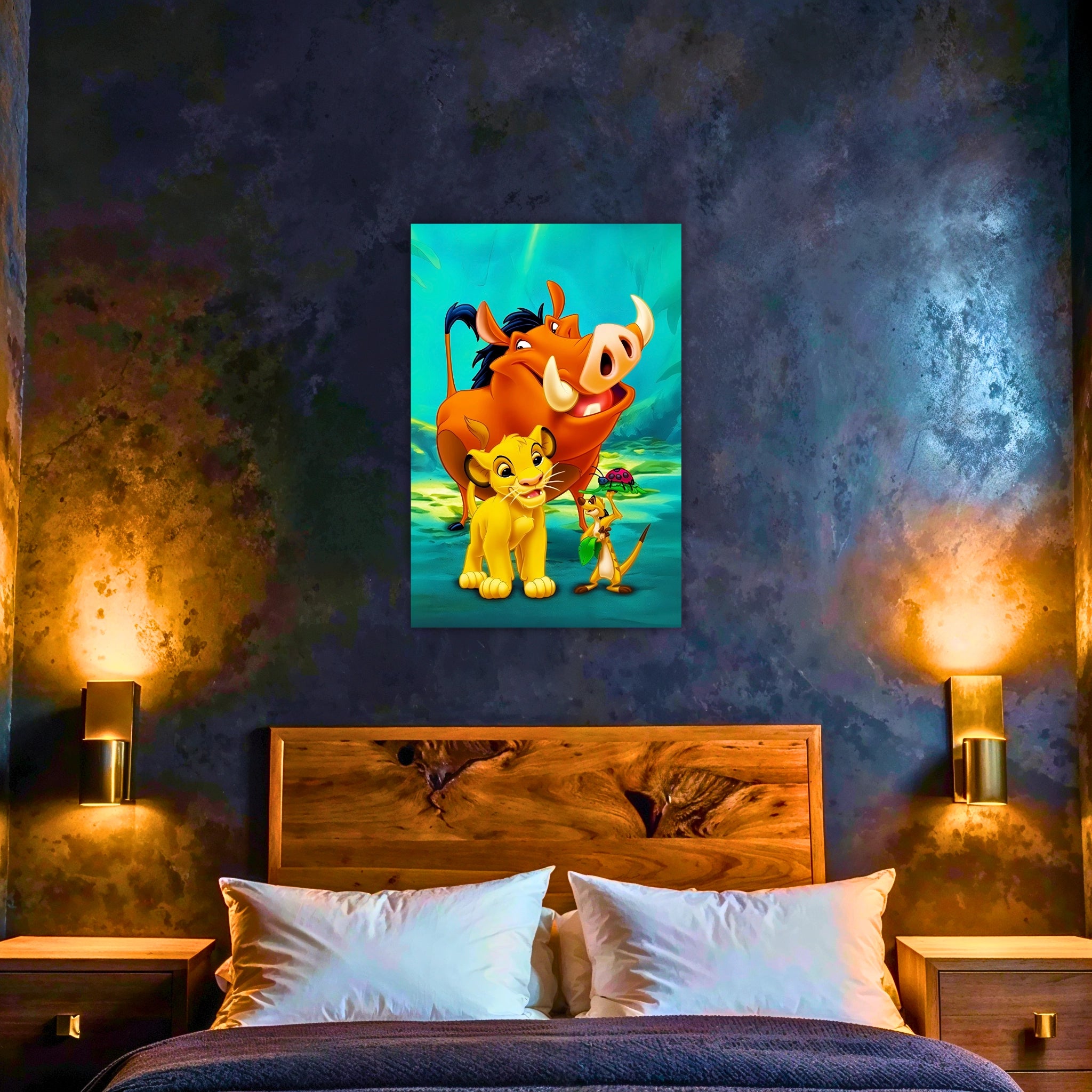 Tableau Le Roi Lion Trio Iconique