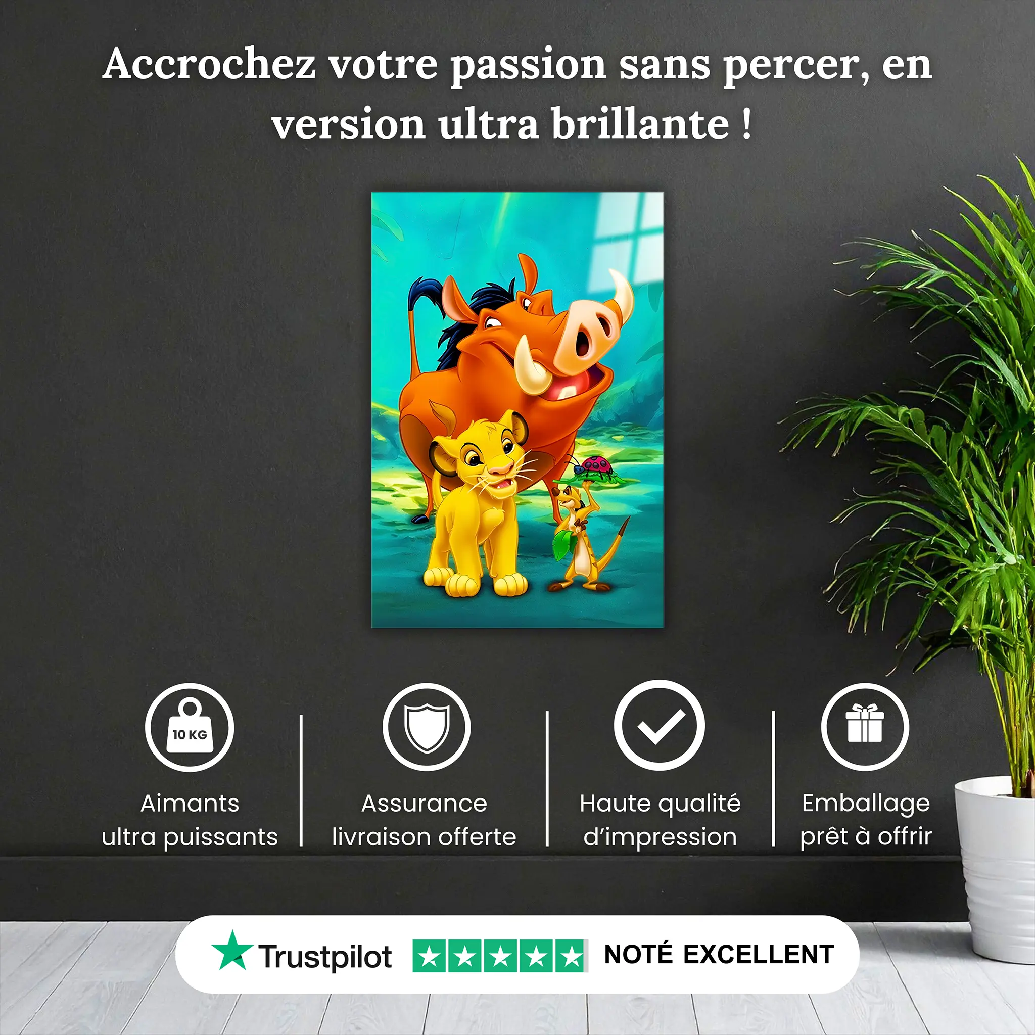 tableau-disney-roi-lion-trio-iconique-pourquoi-acheter | DreamWay