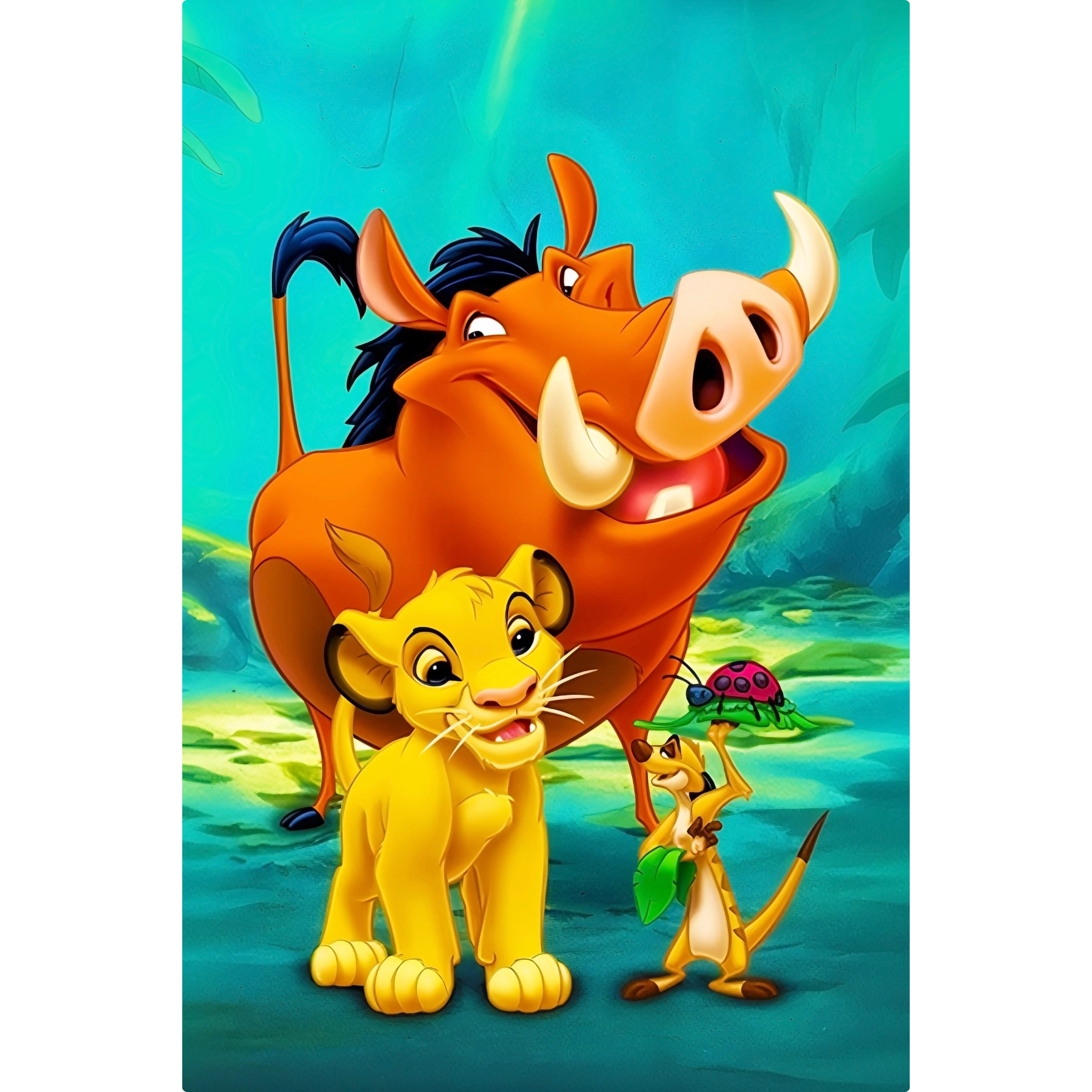 Tableau Le Roi Lion Trio Iconique