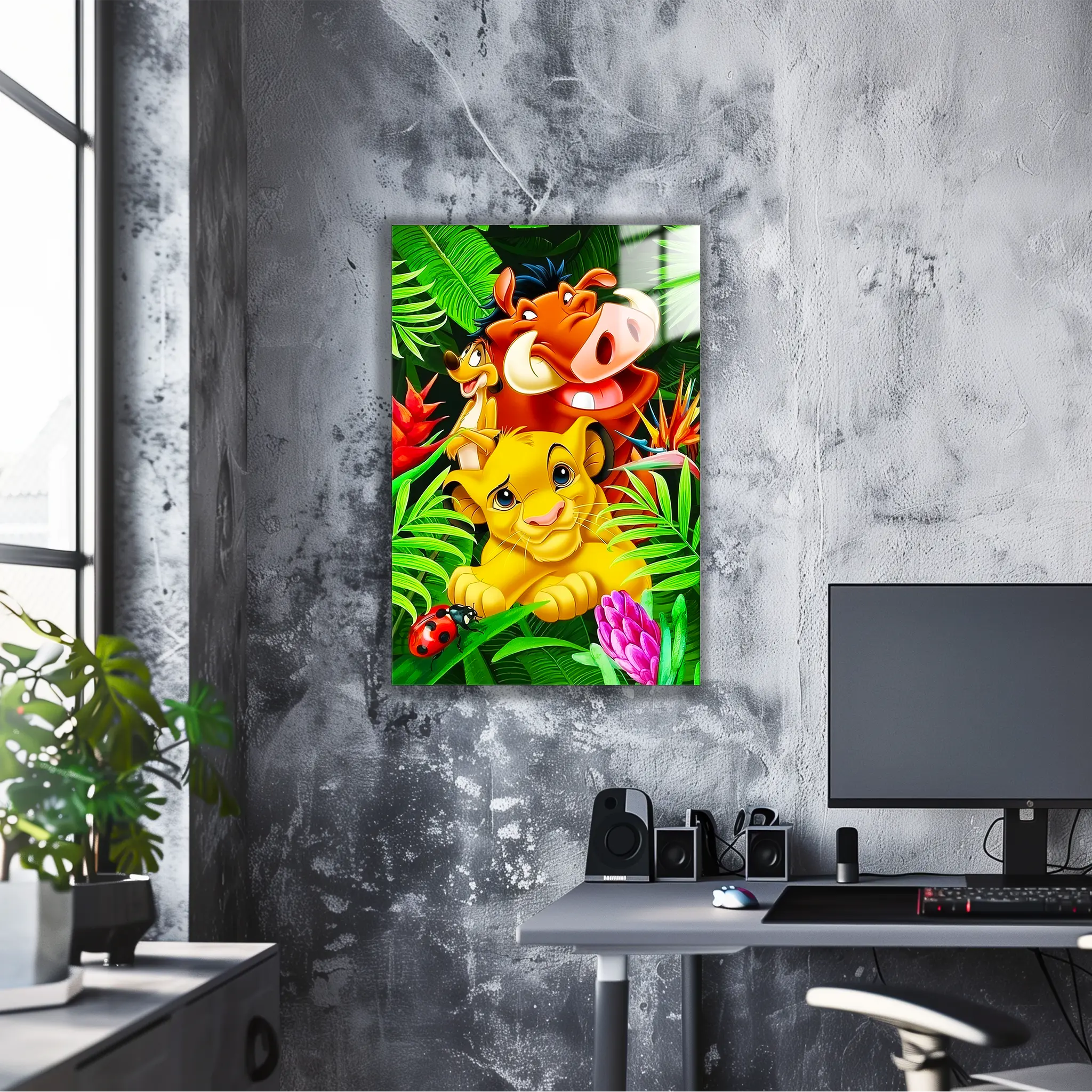 tableau-disney-simba-pumba-timon | DreamWay