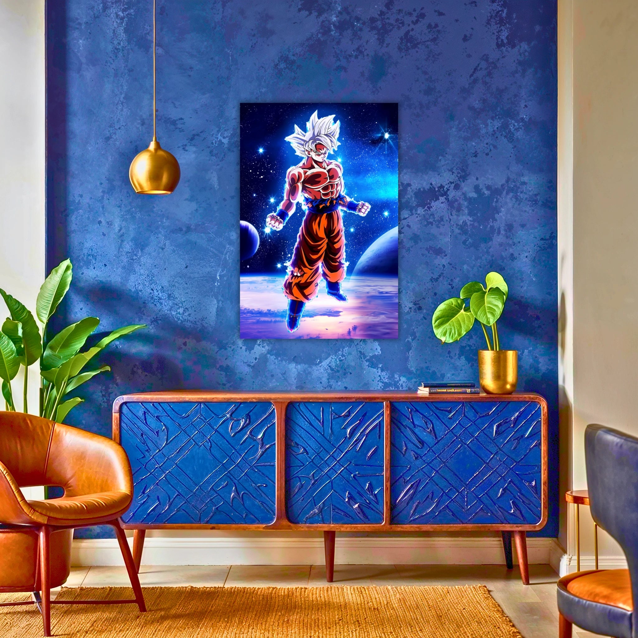 Tableau DBZ Ultra Instinct Galaxie