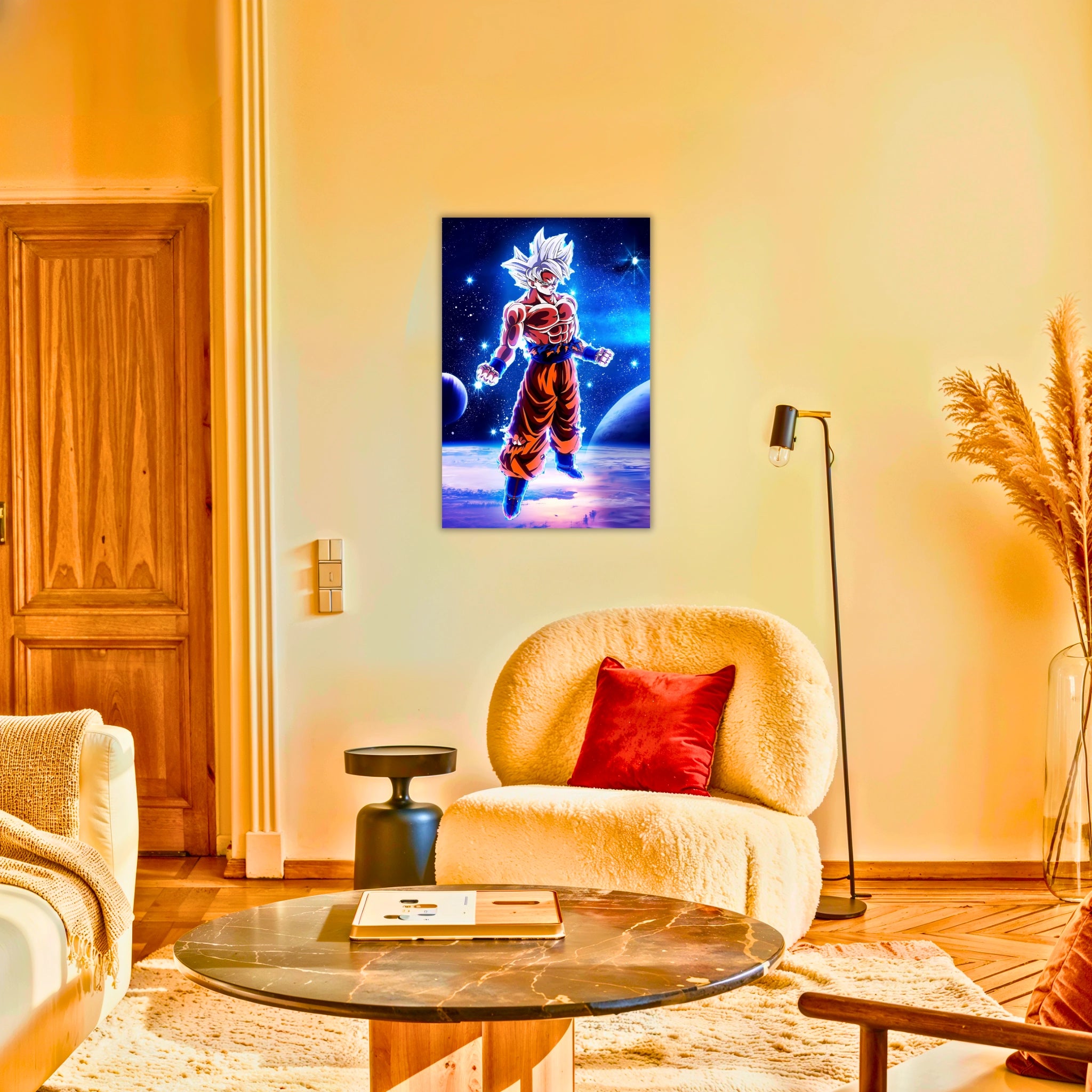 Tableau DBZ Ultra Instinct Galaxie
