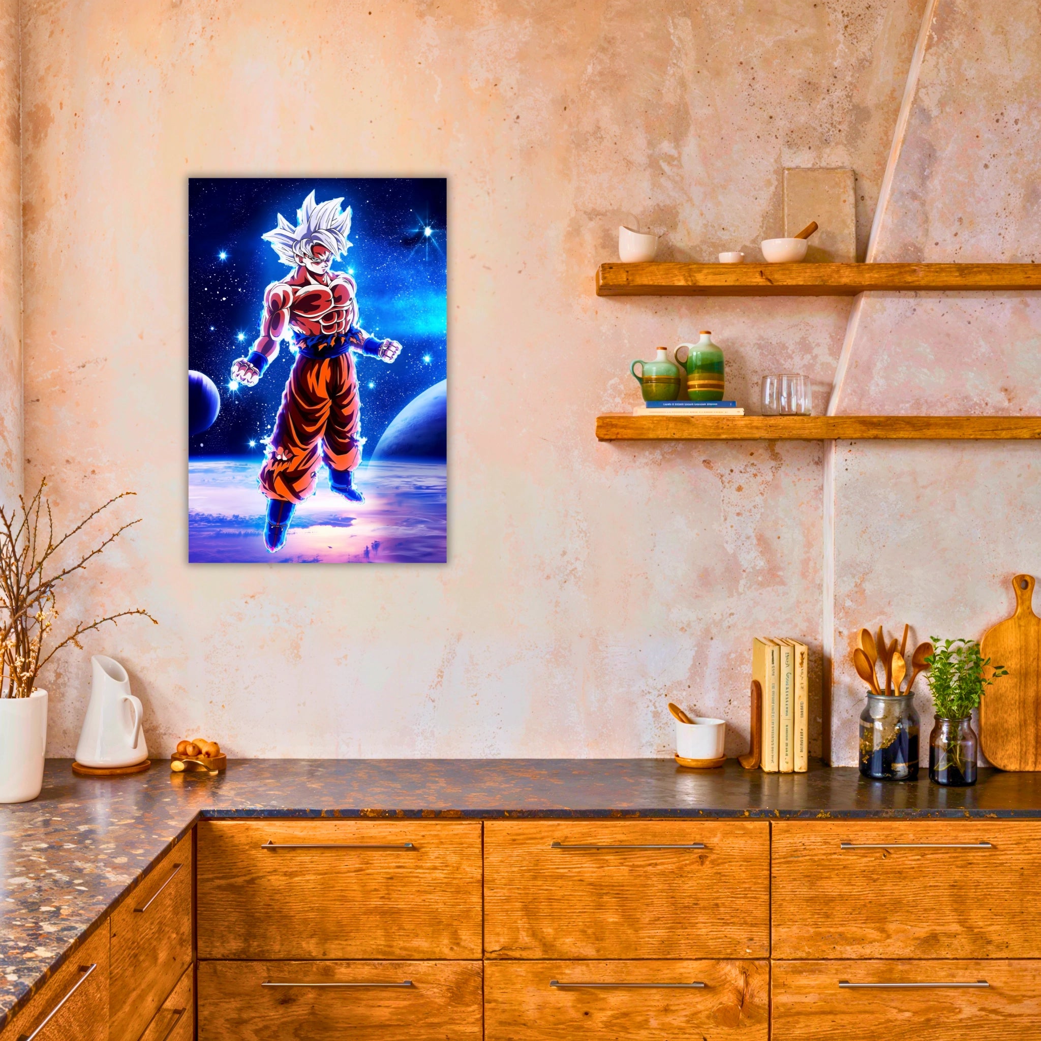 Tableau DBZ Ultra Instinct Galaxie