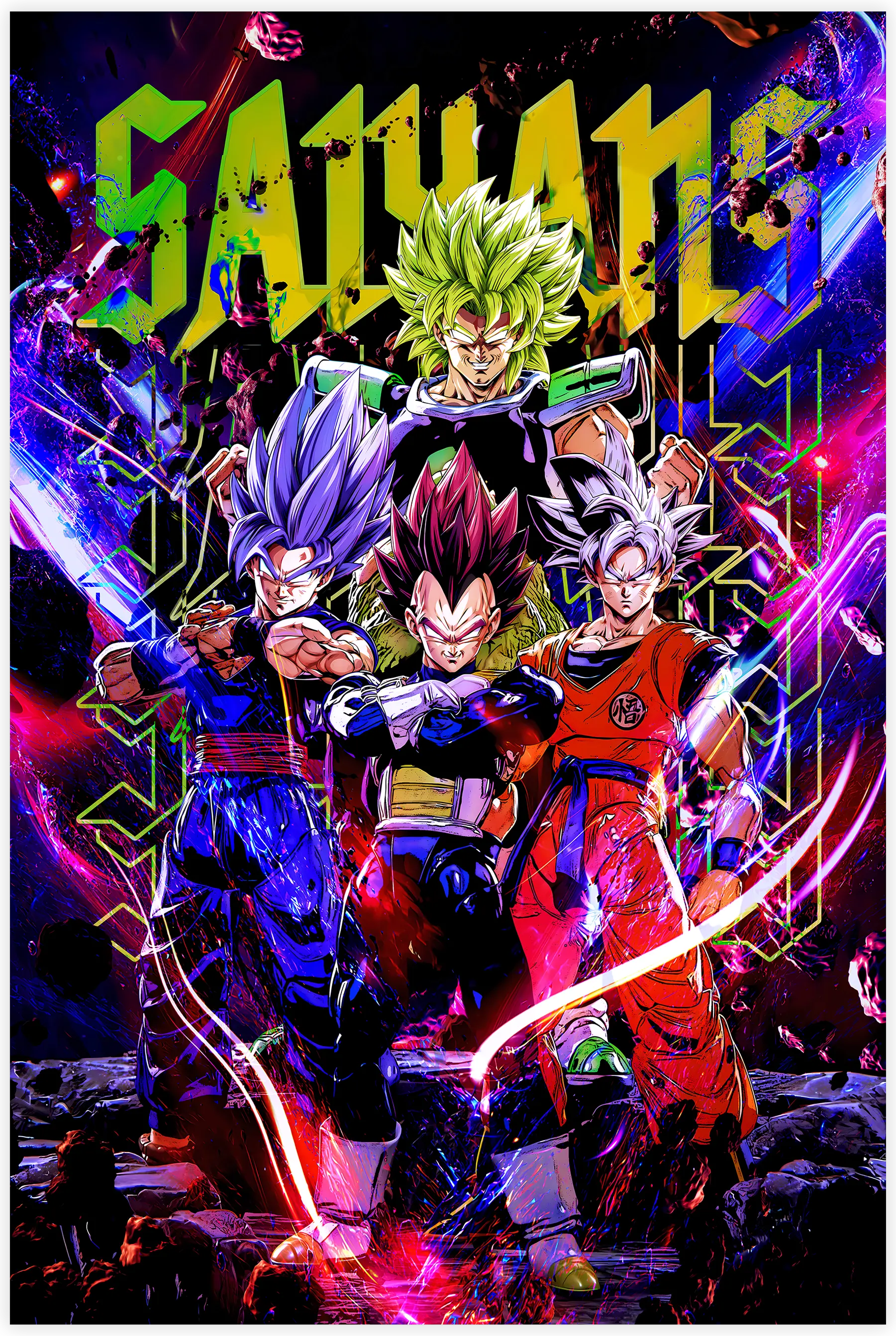 tableau-dragon-ball-les-heros | DreamWay