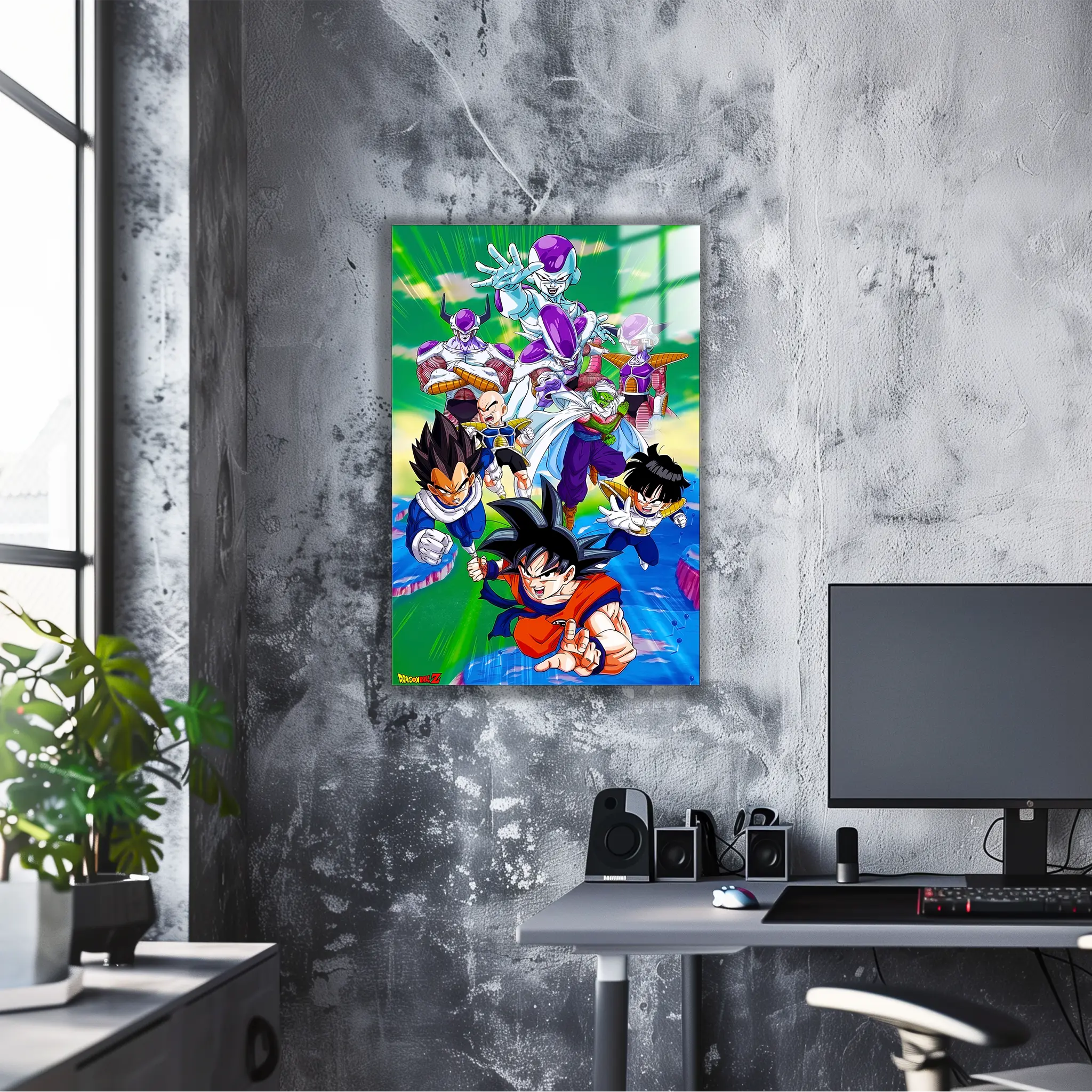 tableau-dragon-ball-z-dans-les-cieux-dans-le-bureau | DreamWay