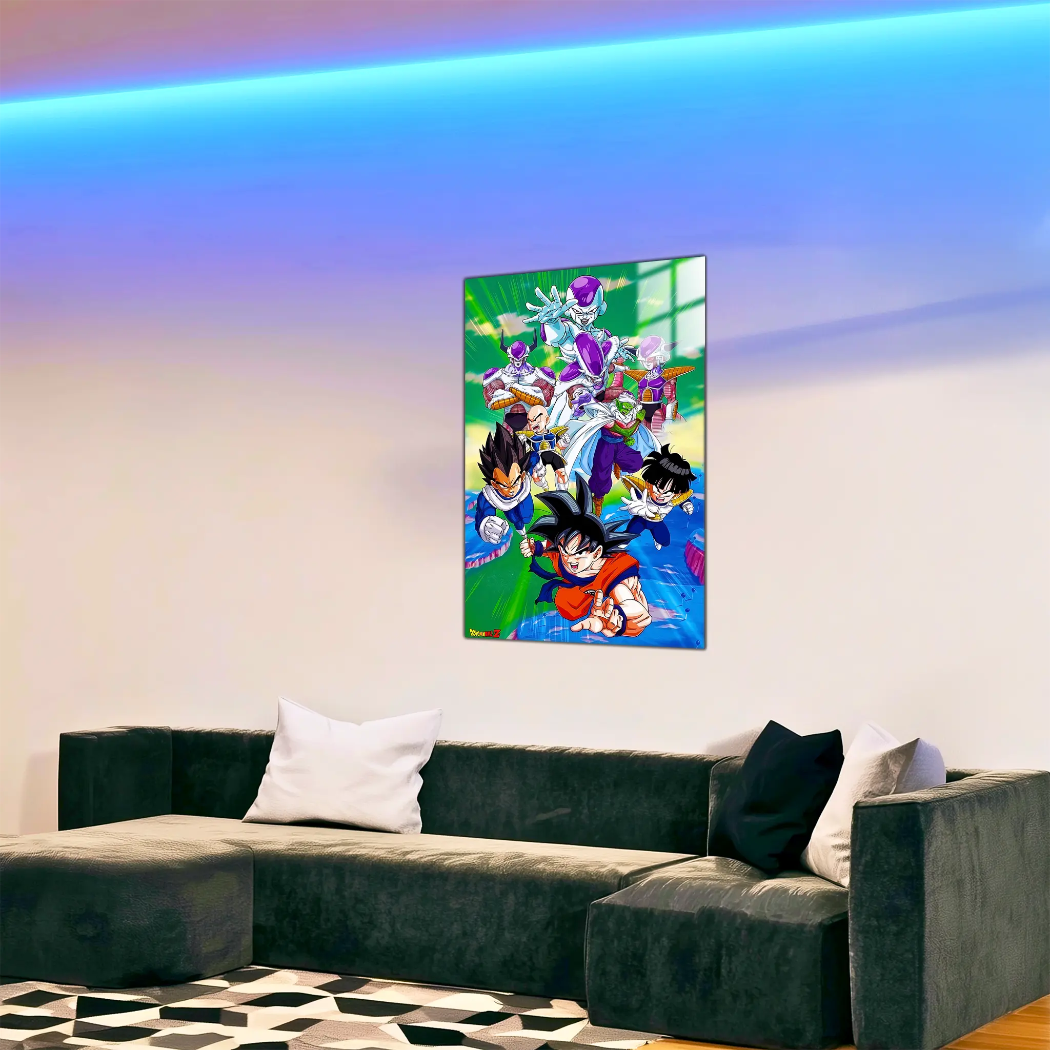 tableau-dragon-ball-z-dans-les-cieux-dans-le-salon | DreamWay
