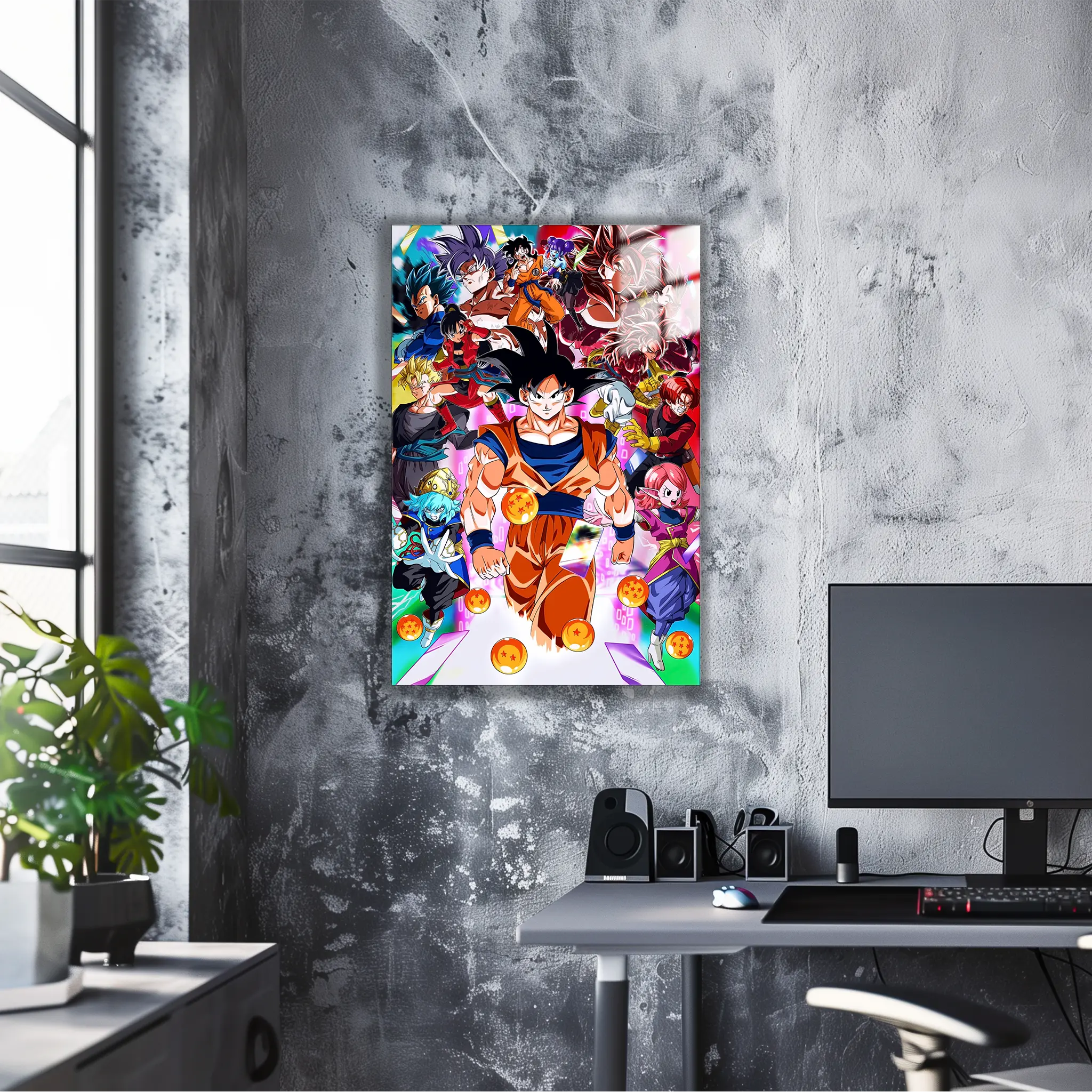 tableau-dragon-ball-z-heros-emblematiques | DreamWay