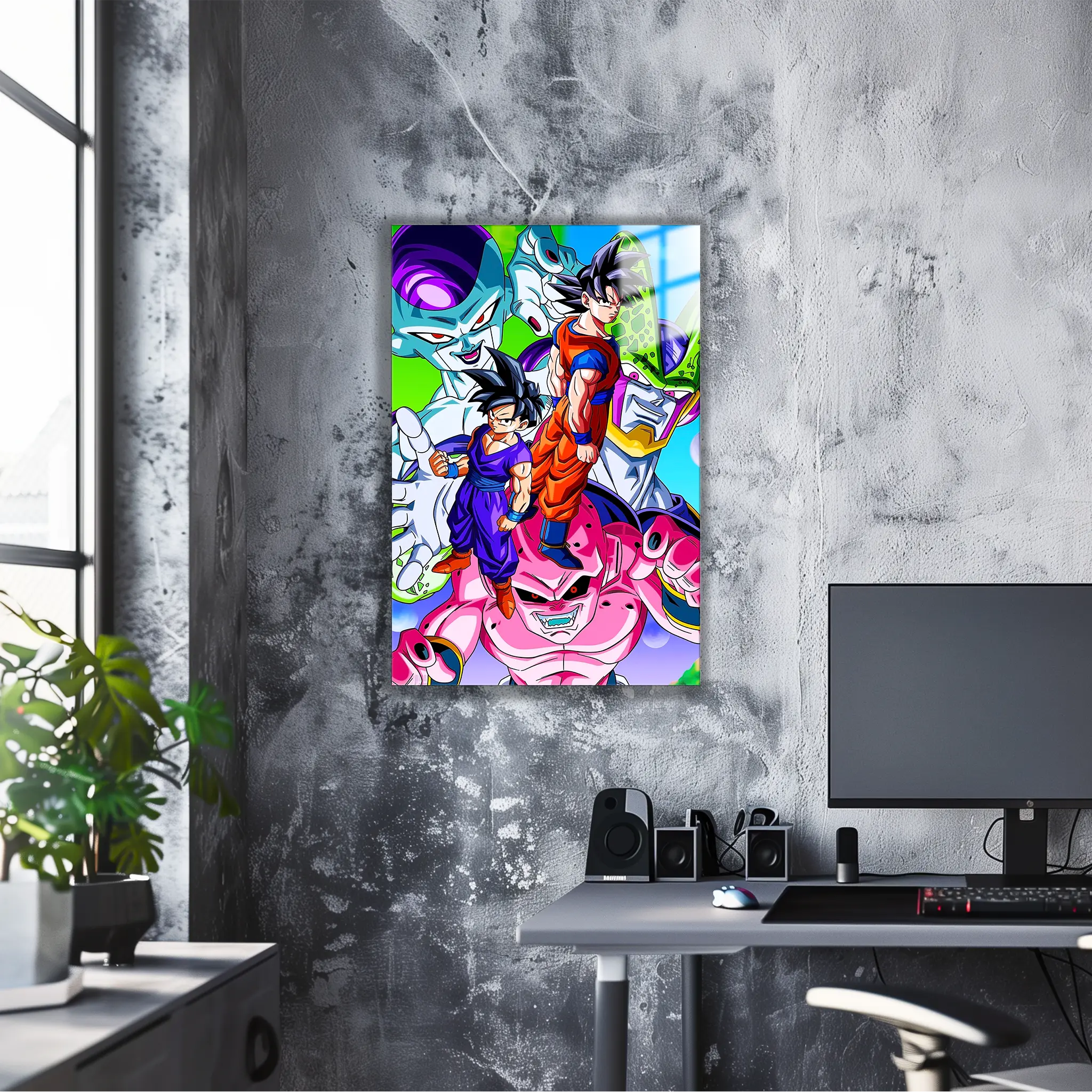 Tableau DBZ Les Héros Et Les Méchants