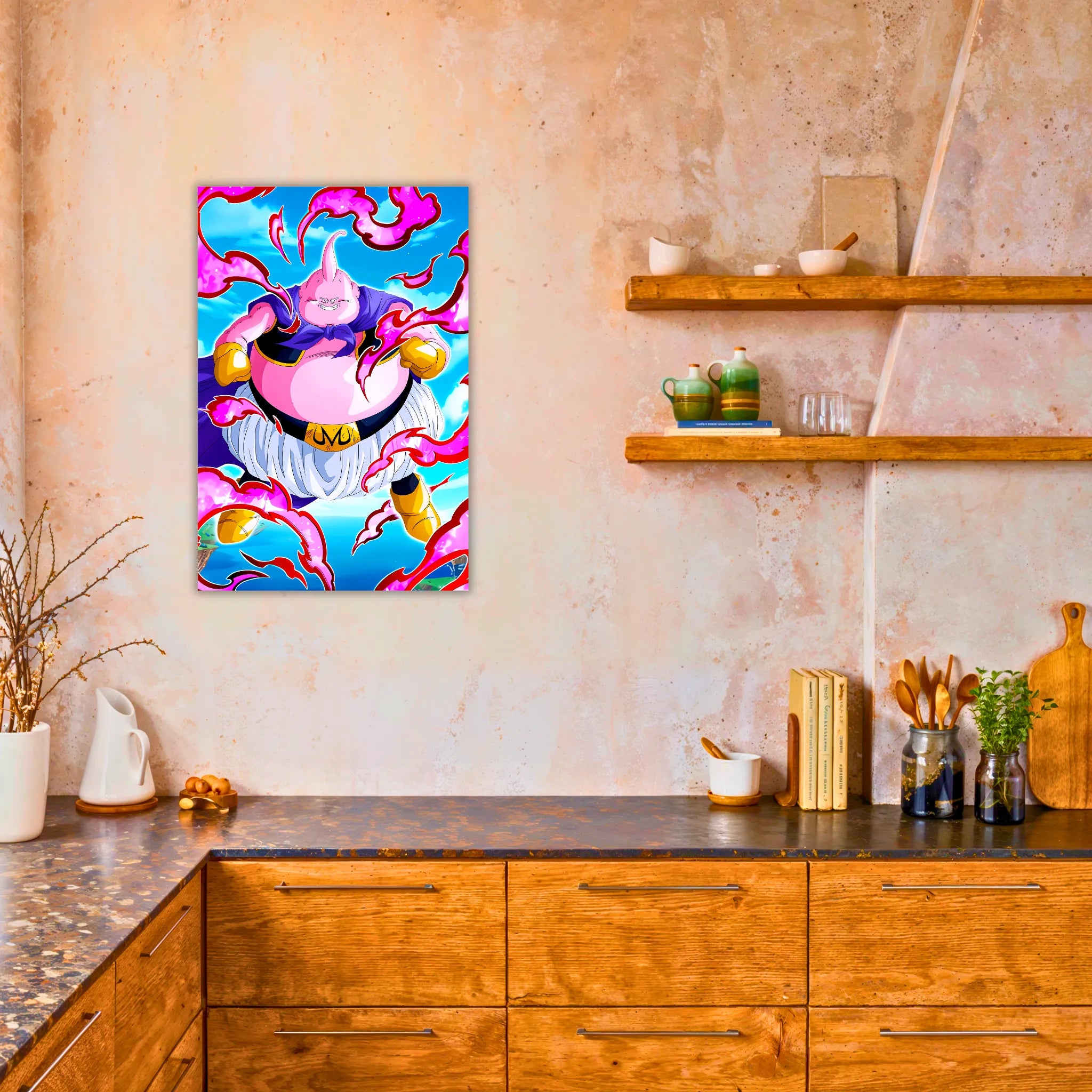 Tableau DBZ Majin Boo