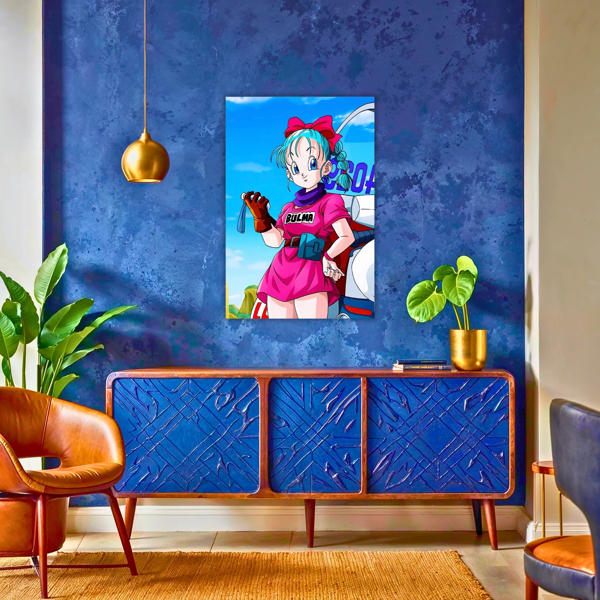 Tableau DBZ Portrait Bulma