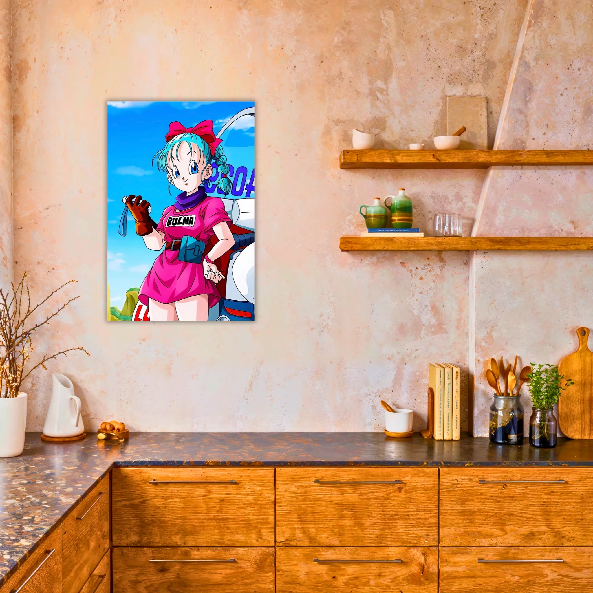 Tableau DBZ Portrait Bulma