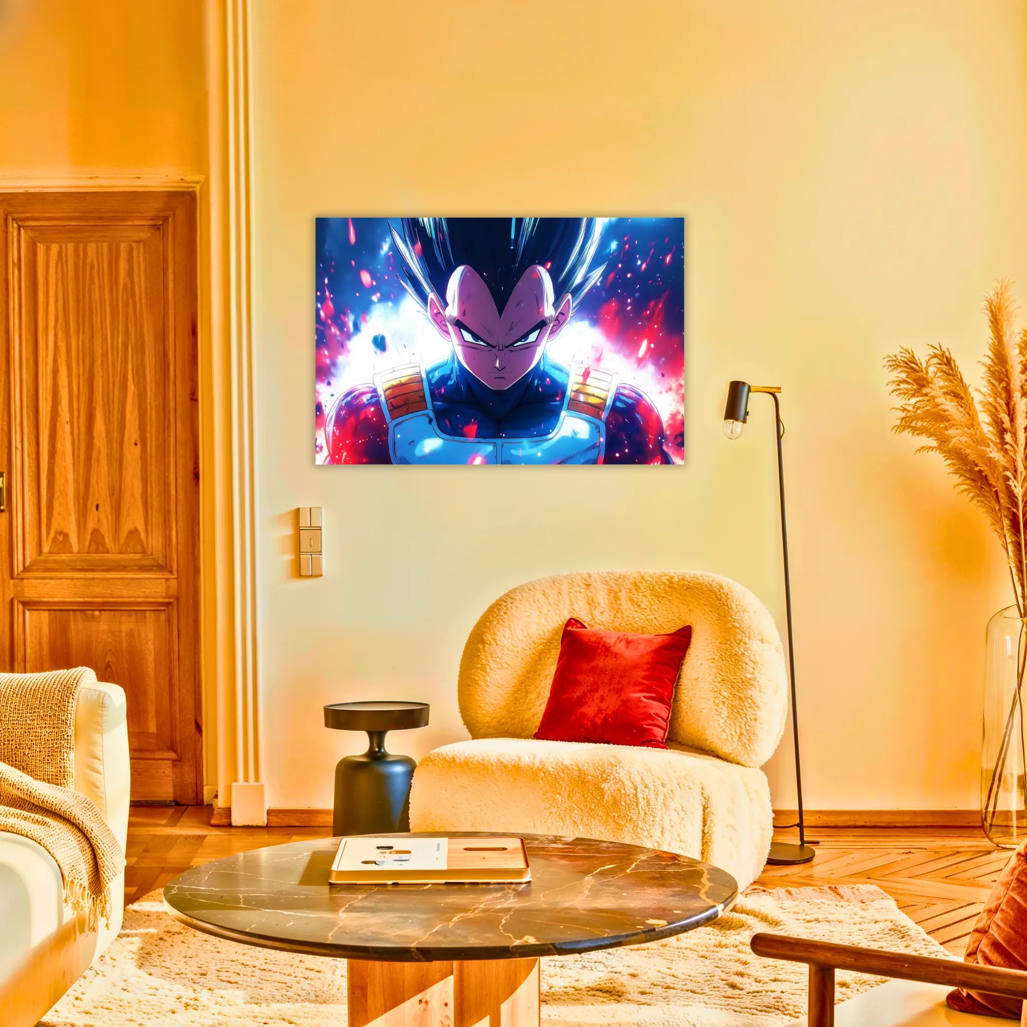 Tableau DBZ Portrait Vegeta