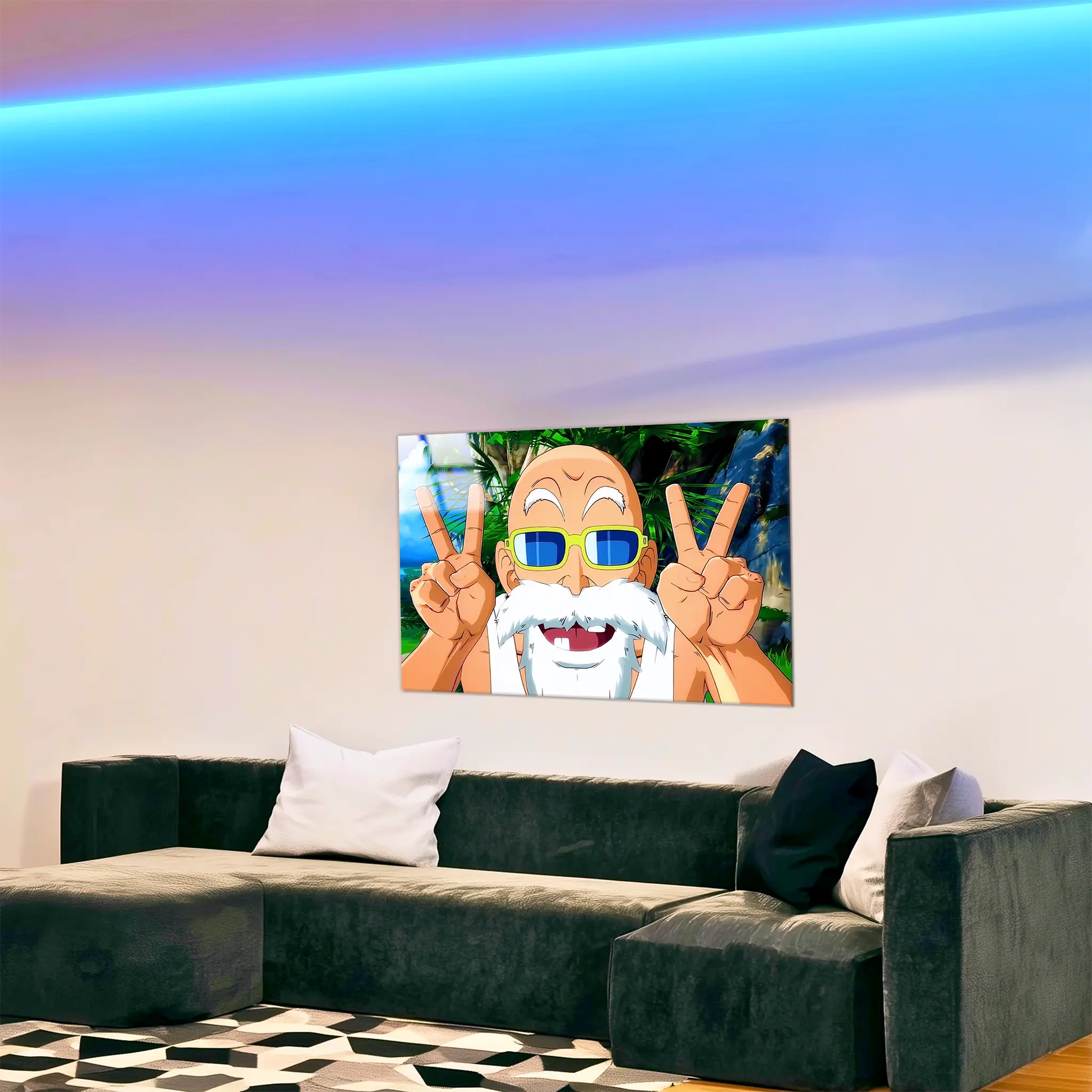 tableau-dragon-ball-z-tortue-geniale-dans-le-salon | DreamWay