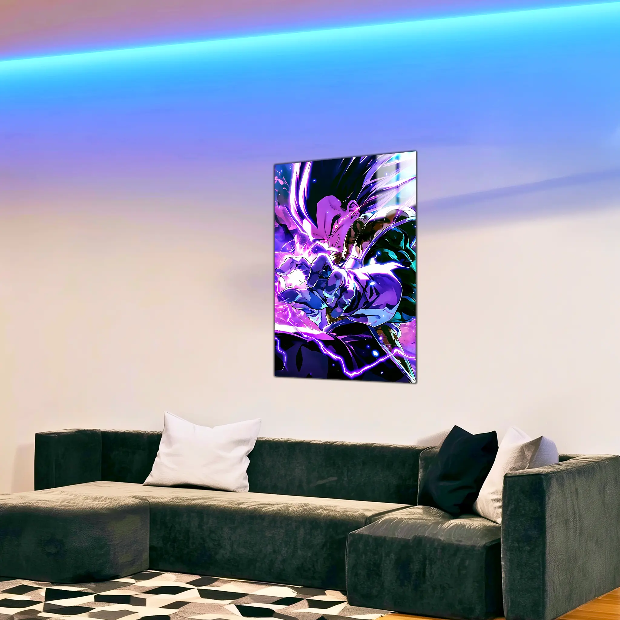 tableau-dragon-ball-z-vegeta-dans-le-salon | DreamWay