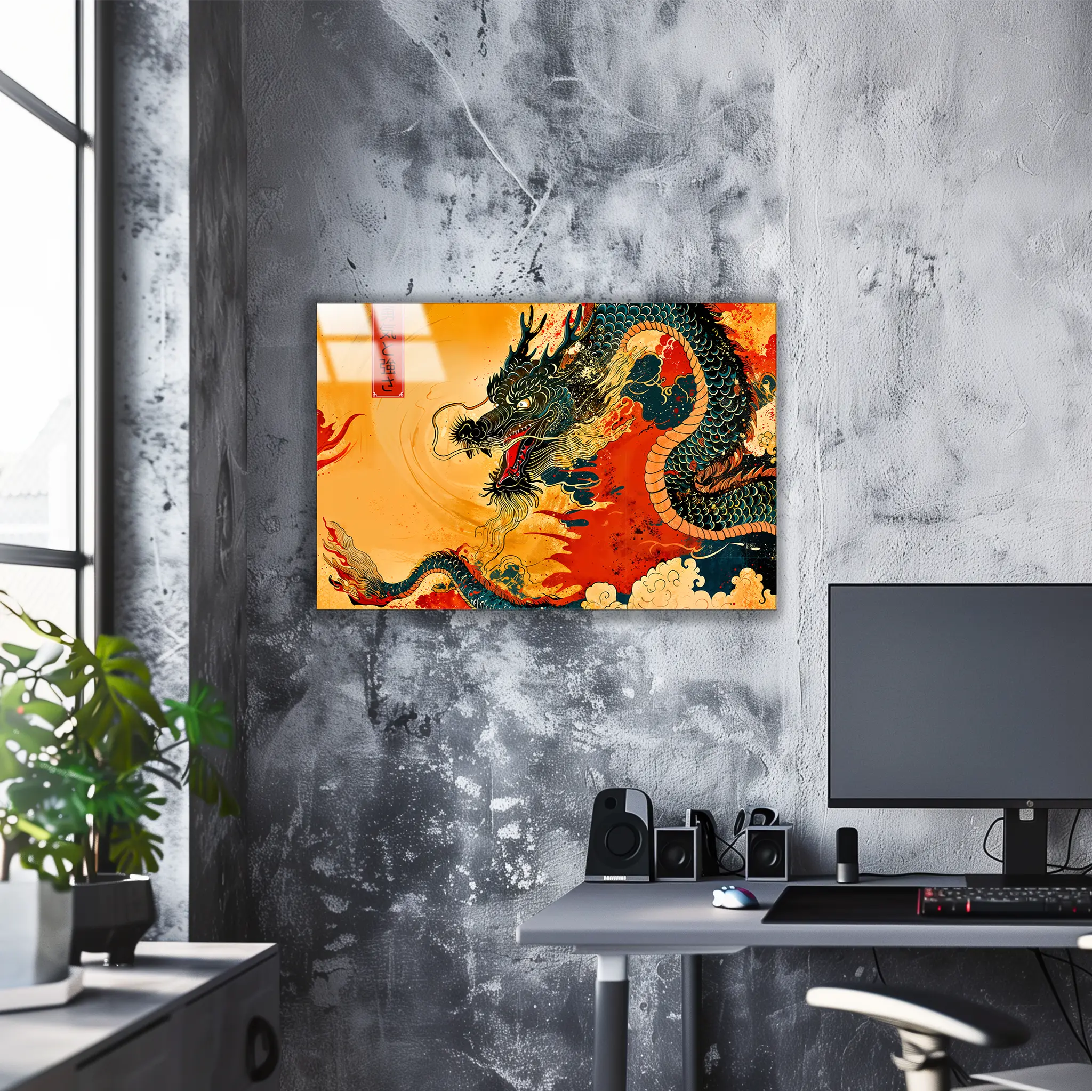 tableau-dragon-japonais | DreamWay
