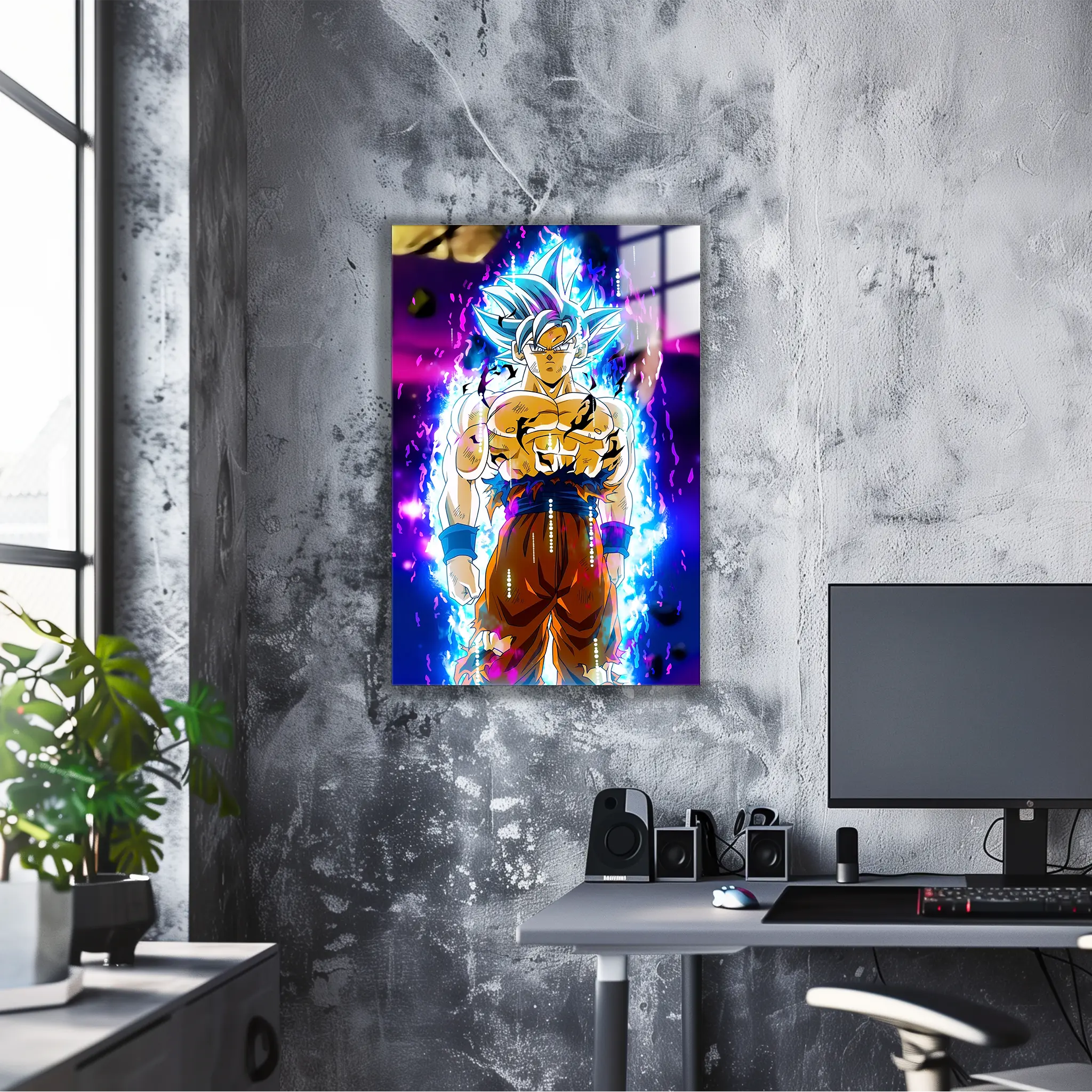 tableau-dragonball-goku-ultra-instinct | DreamWay