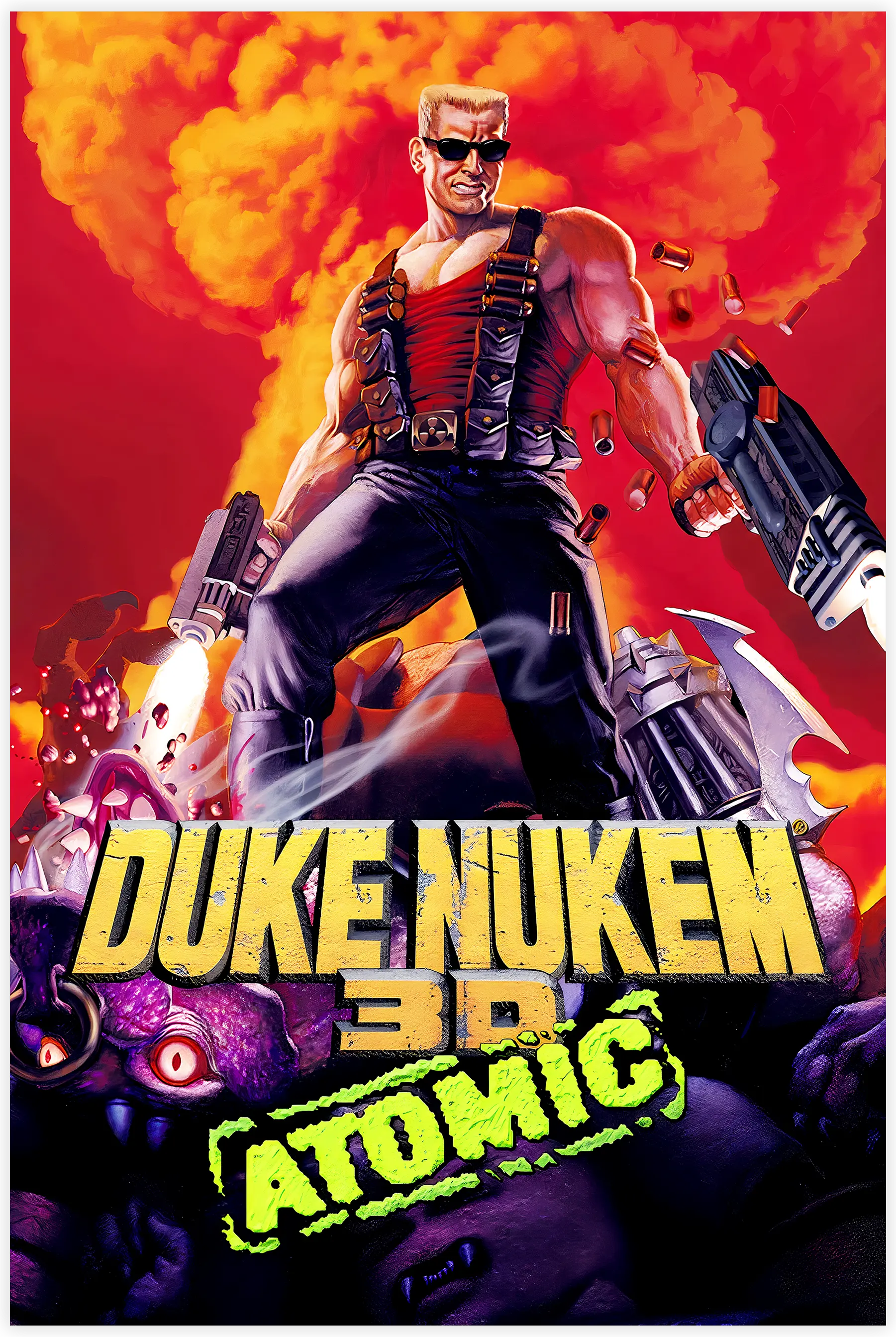 Tableau Duke Nukem Affiche