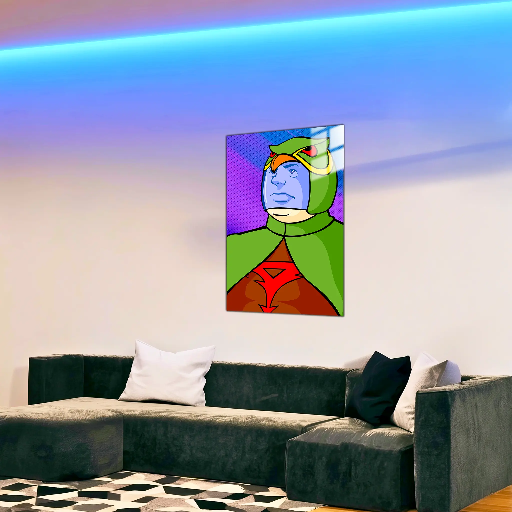 tableau-eagle-riders-owl-dans-le-salon | DreamWay