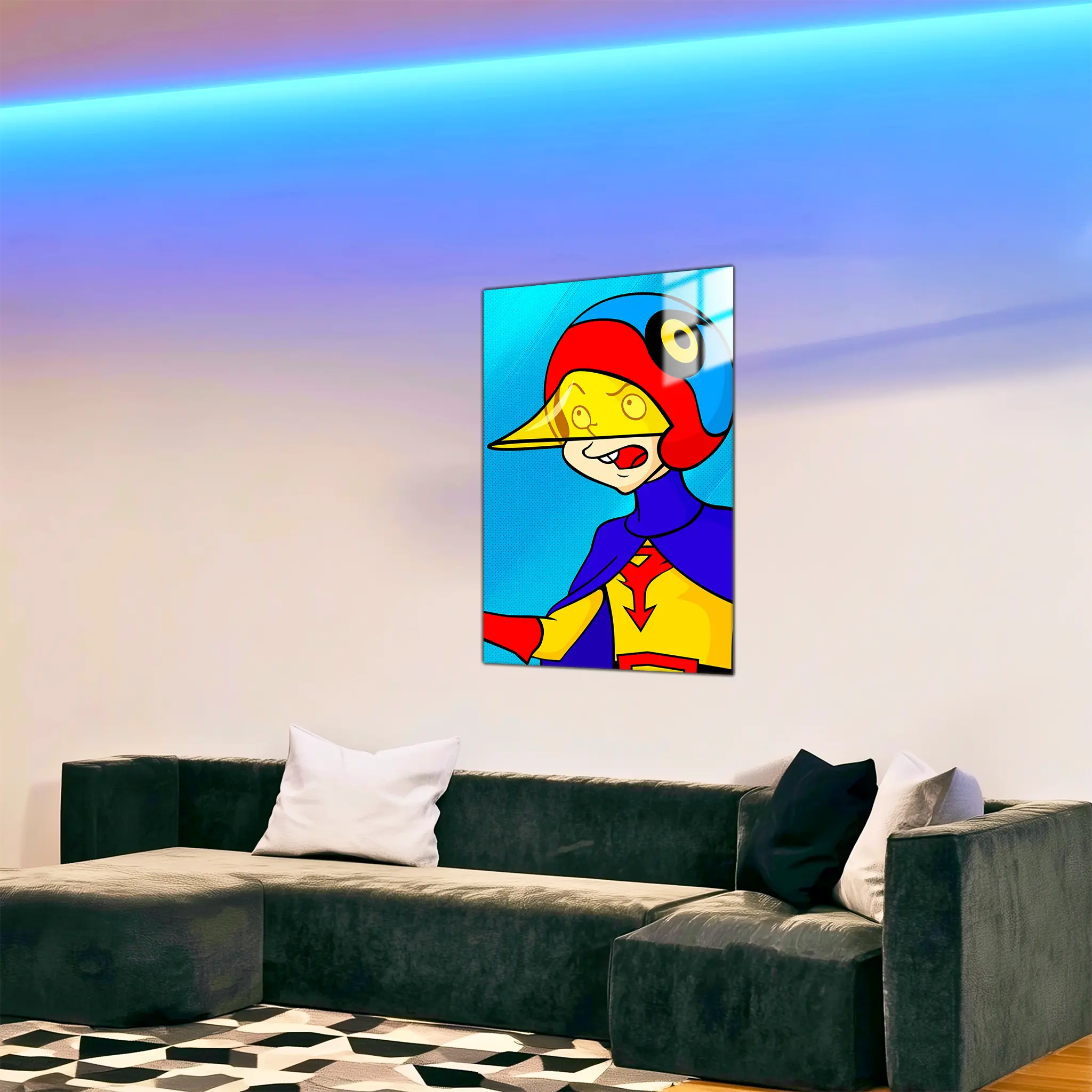 tableau-eagle-riders-swallow-dans-le-salon | DreamWay