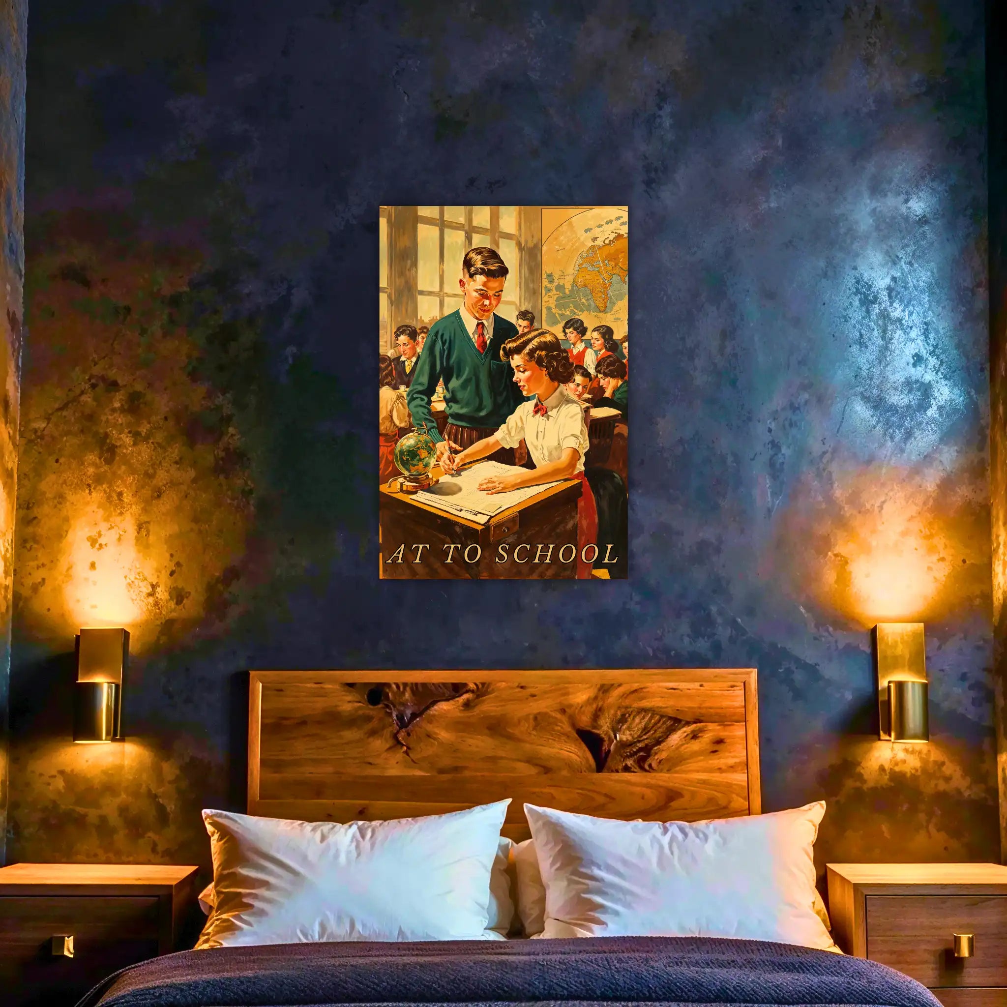 tableau-ecolier-vintage | DreamWay