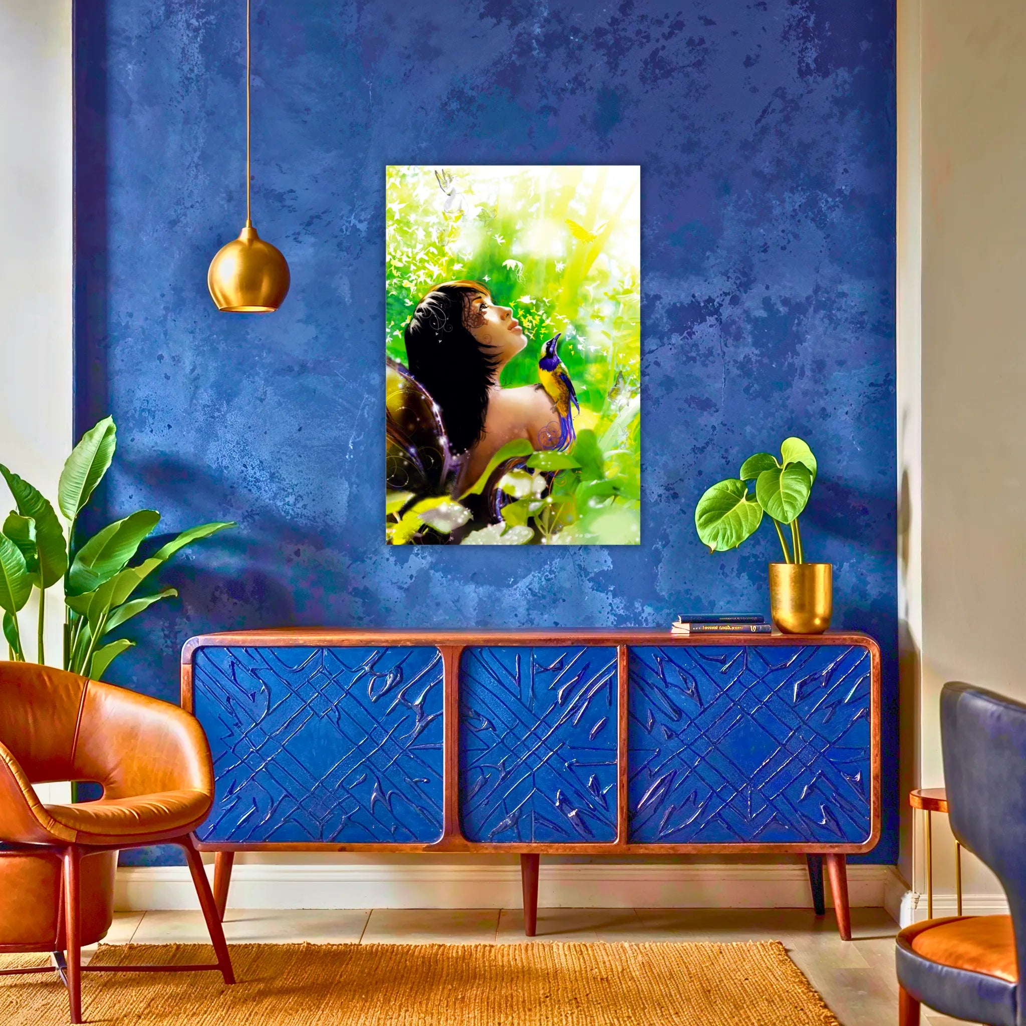 tableau-envolee-fee-au-dessus-du-buffet | DreamWay