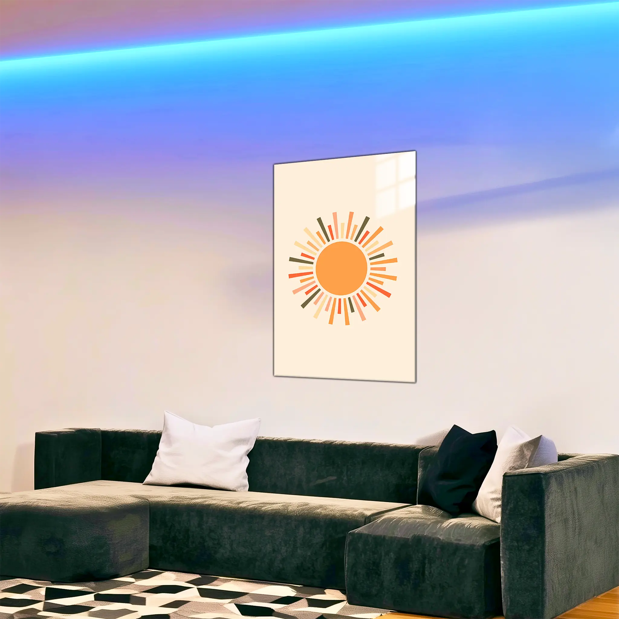 tableau-esprit-boheme-dans-le-salon | DreamWay