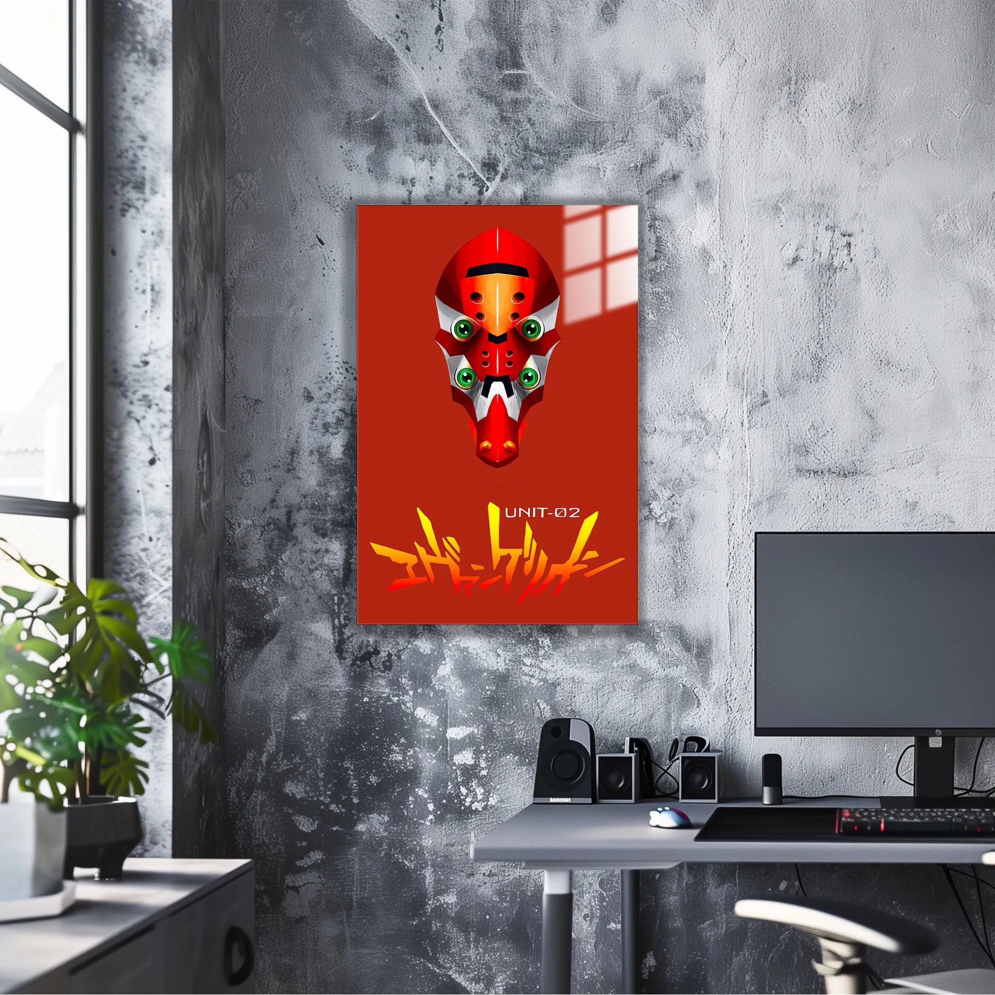 Tableau Eva 00 Rouge