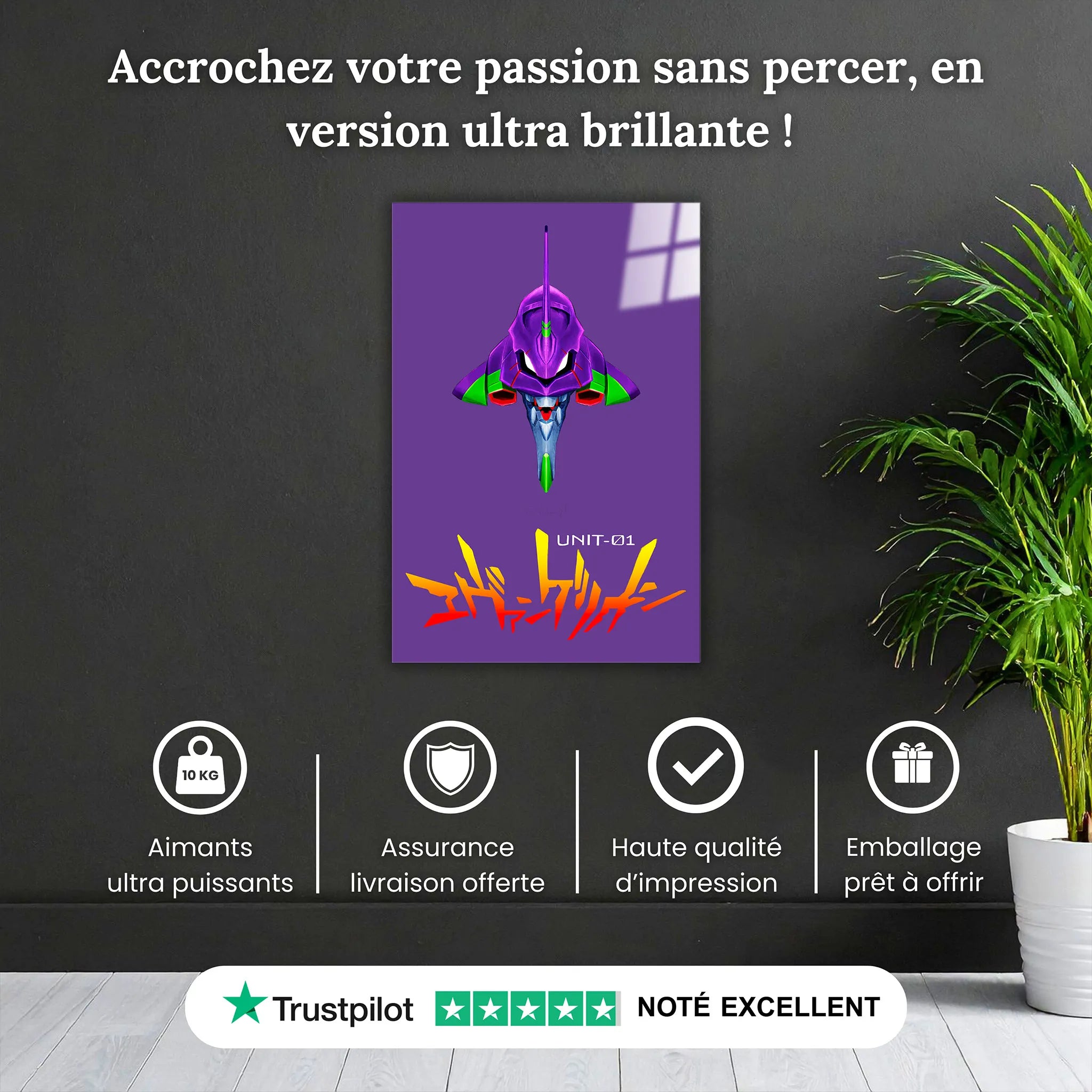 Tableau Eva 01 Violet