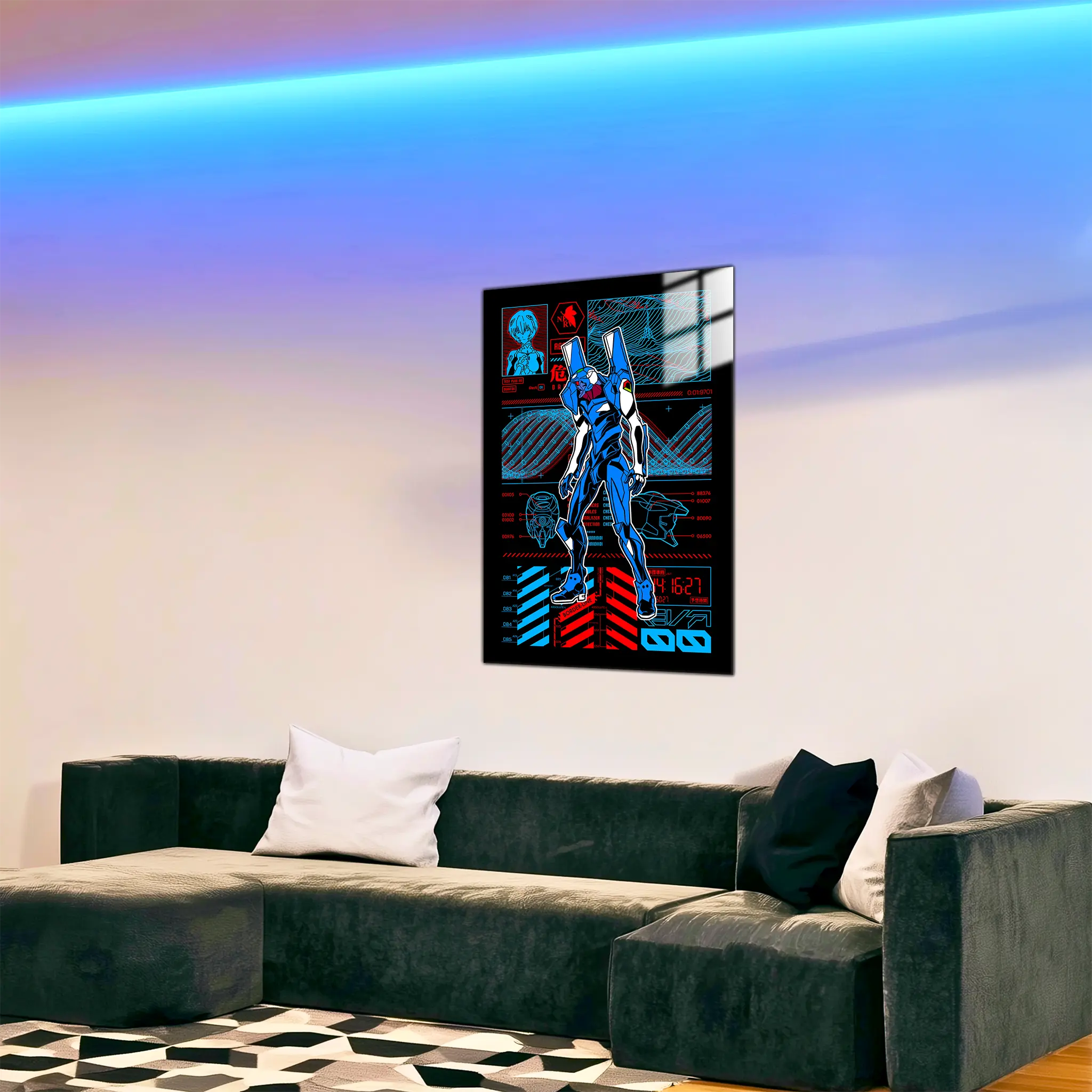 tableau-eva-unit-00-dans-le-salon | DreamWay