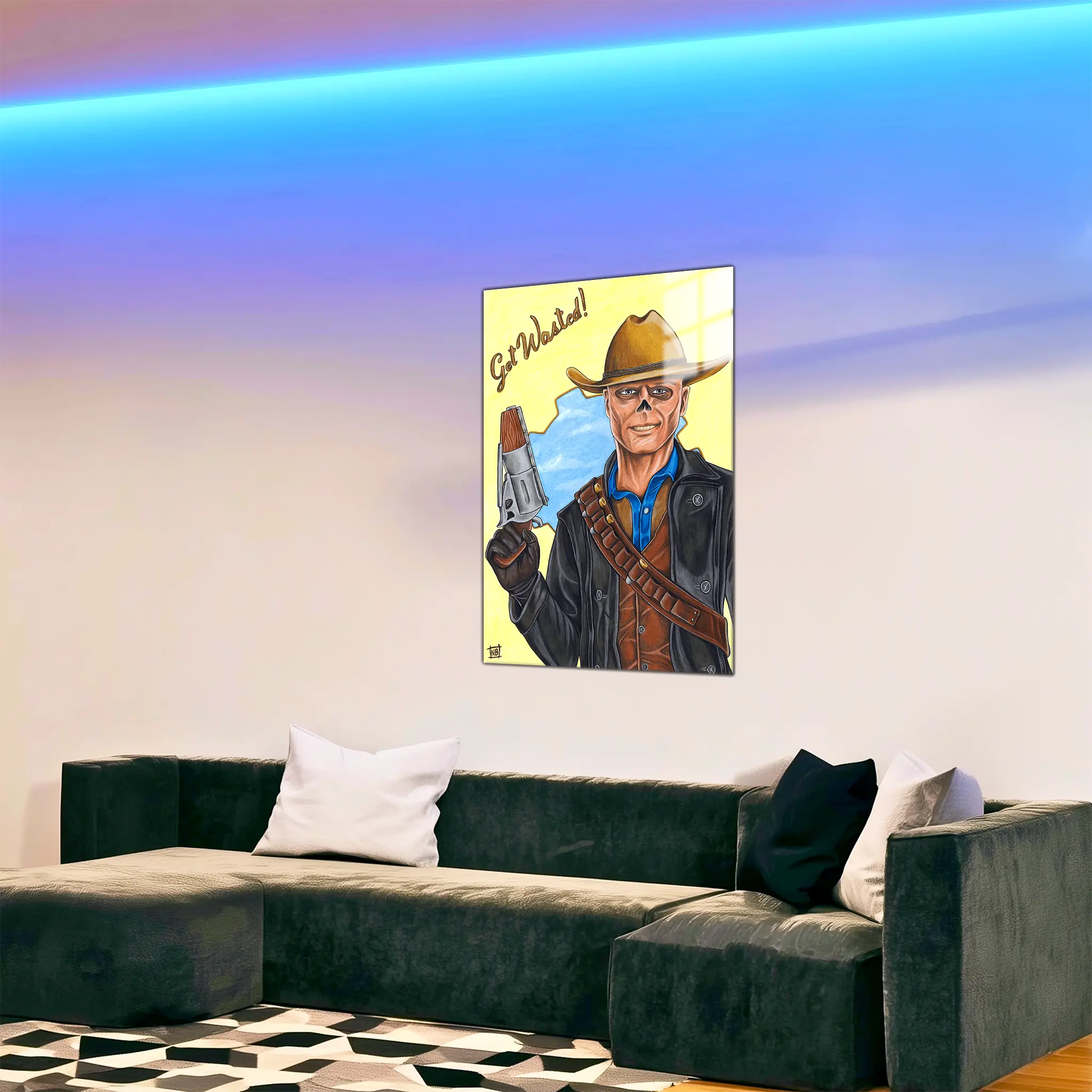 tableau-fallout-la-goule-dans-le-salon | DreamWay