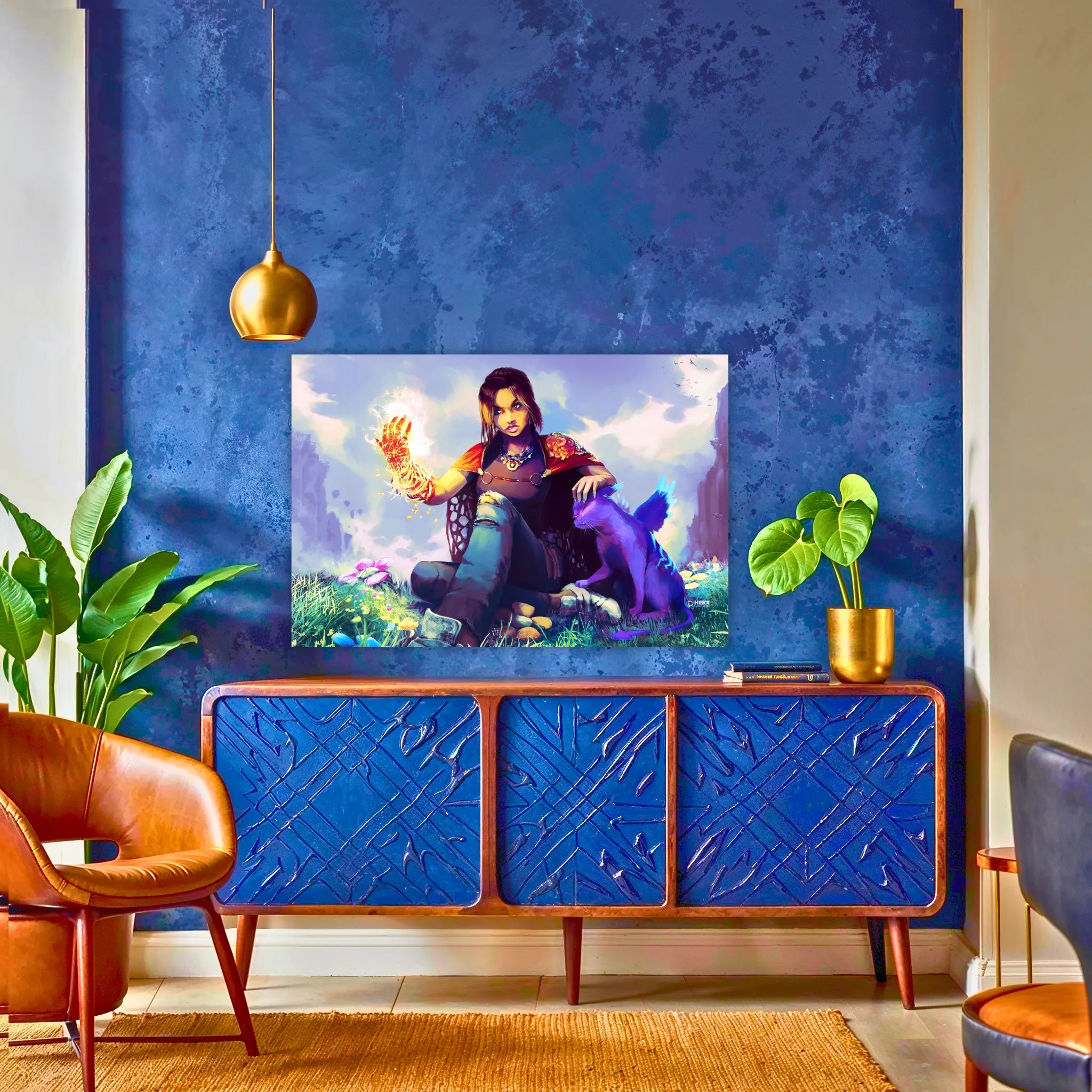 tableau-forspoken-frey-et-chat-au-du-buffet | DreamWay