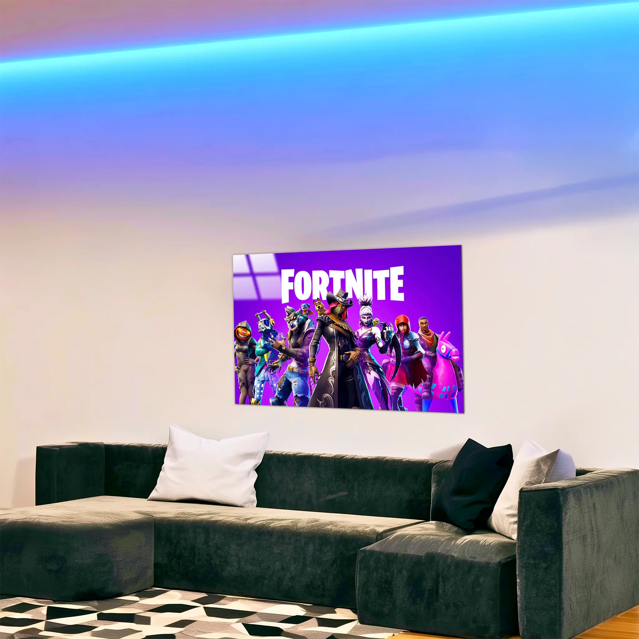 tableau-fortnite-affiche-dans-le-salon | DreamWay