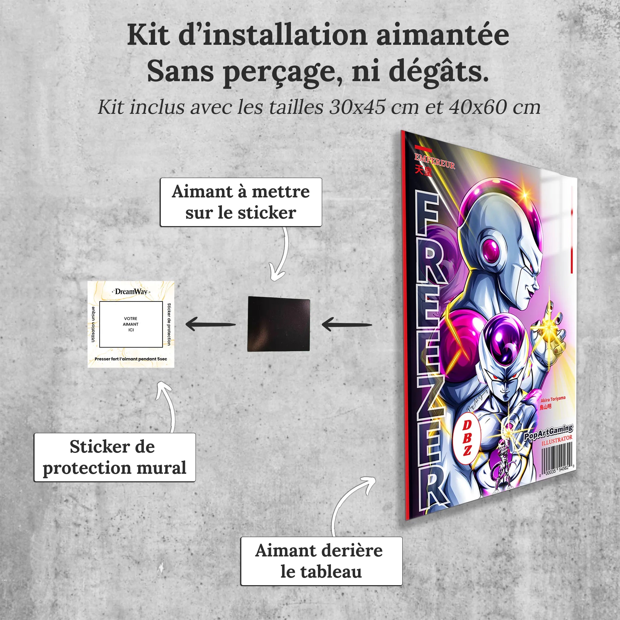 Tableau Freezer Affiche