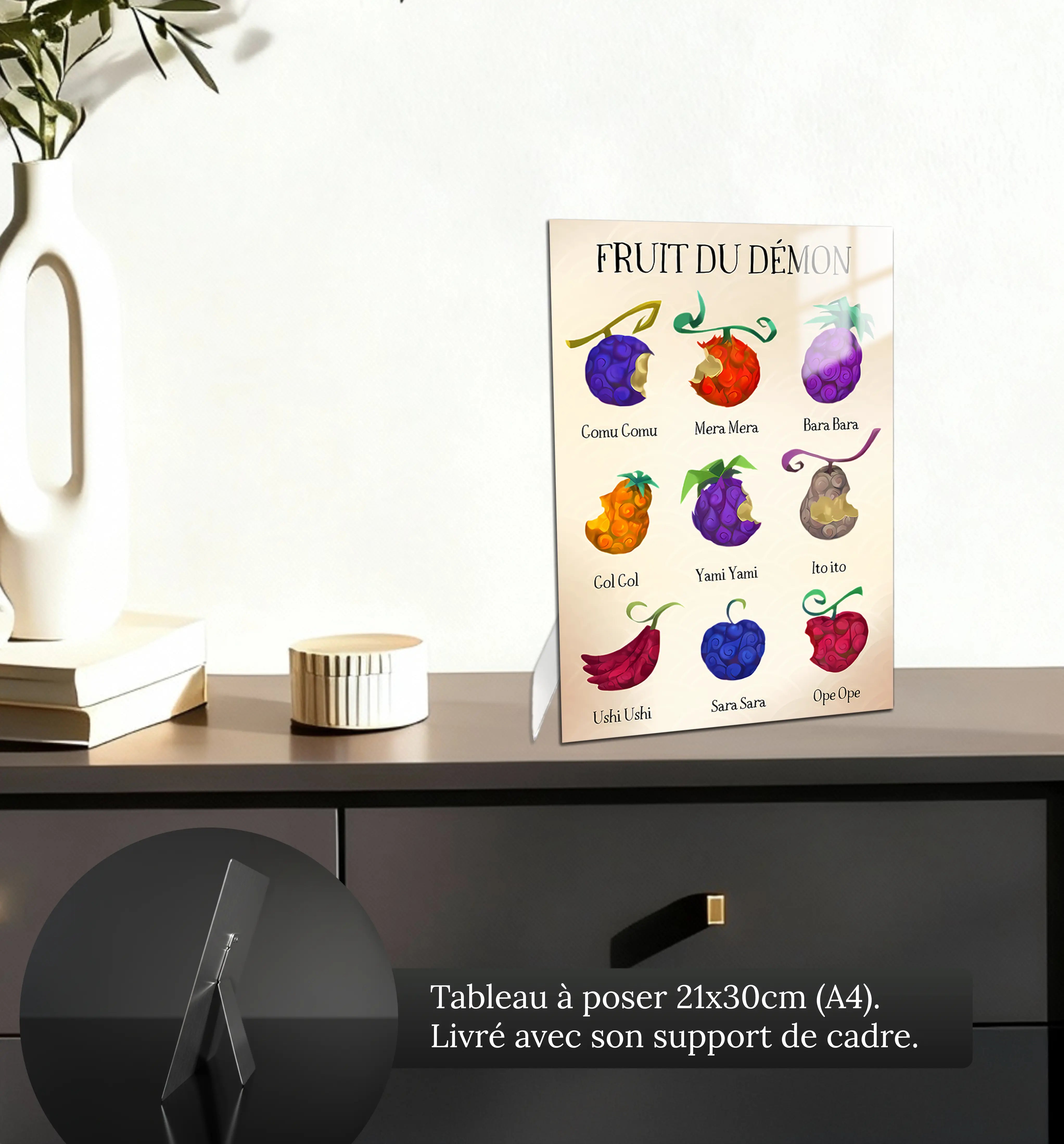 tableau-fruit-du-demon-petit-format-a-poser-sur-meuble | DreamWay