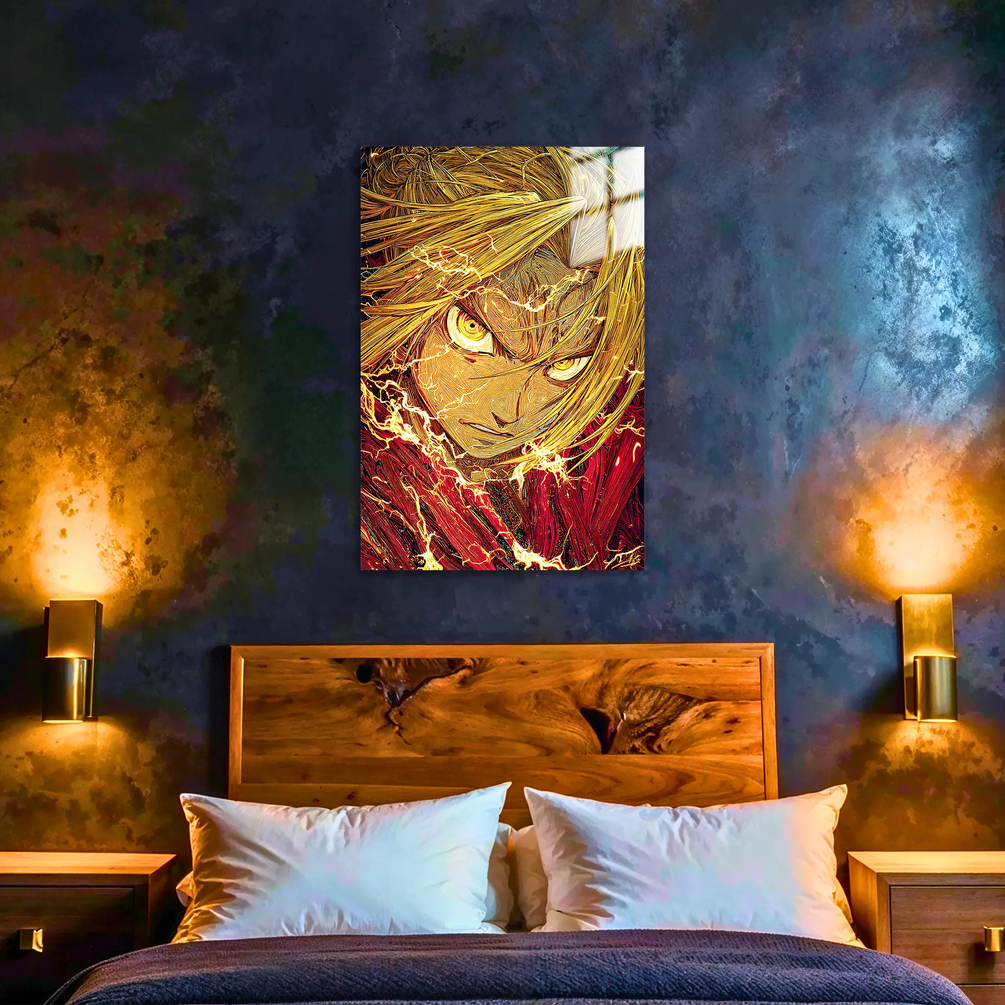 tableau-full-metal-alchemist-edward-elric-dans-la-chambre | DreamWay