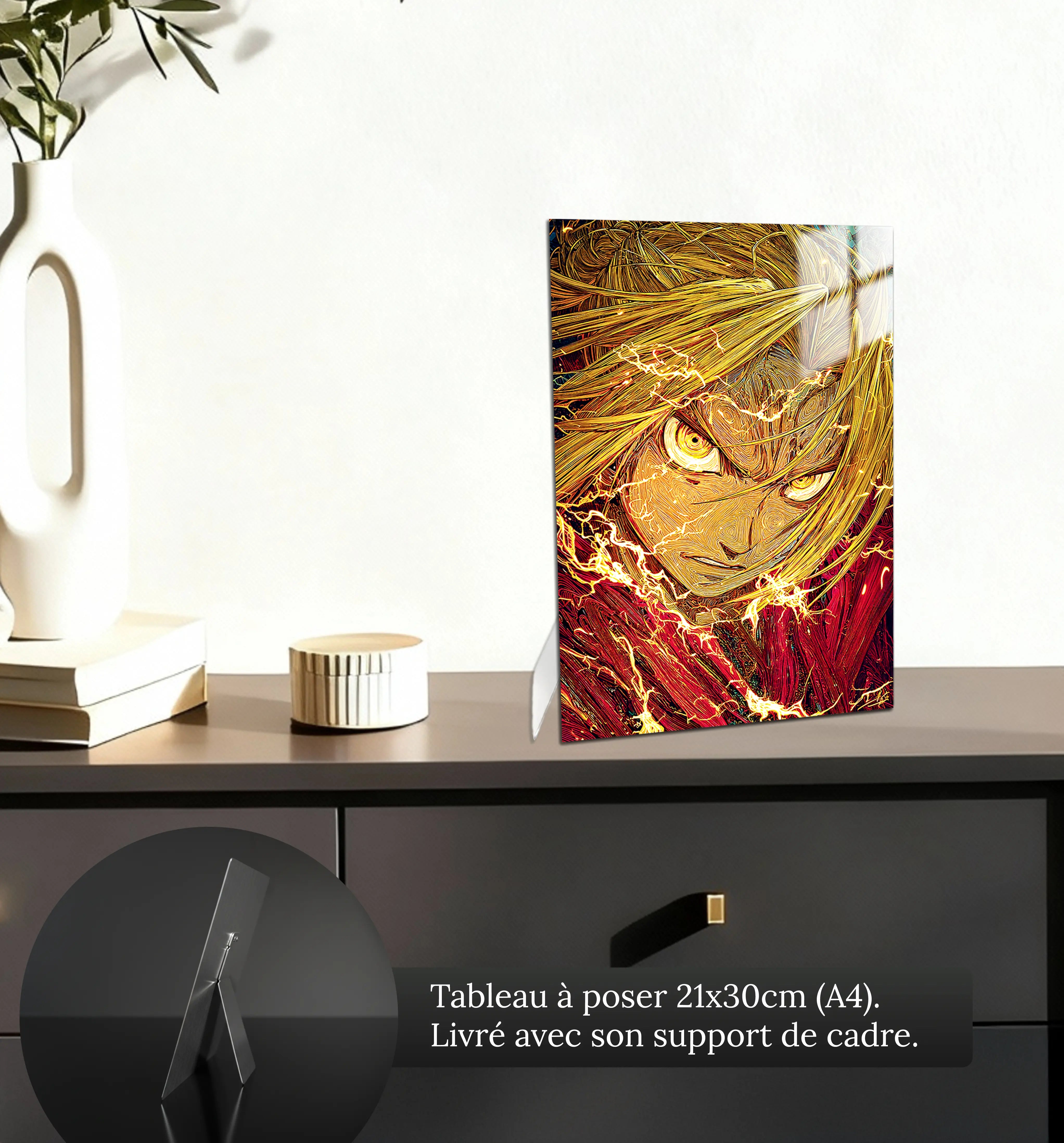tableau-full-metal-alchemist-edward-elric-petit-format-a-poser-sur-meuble | DreamWay