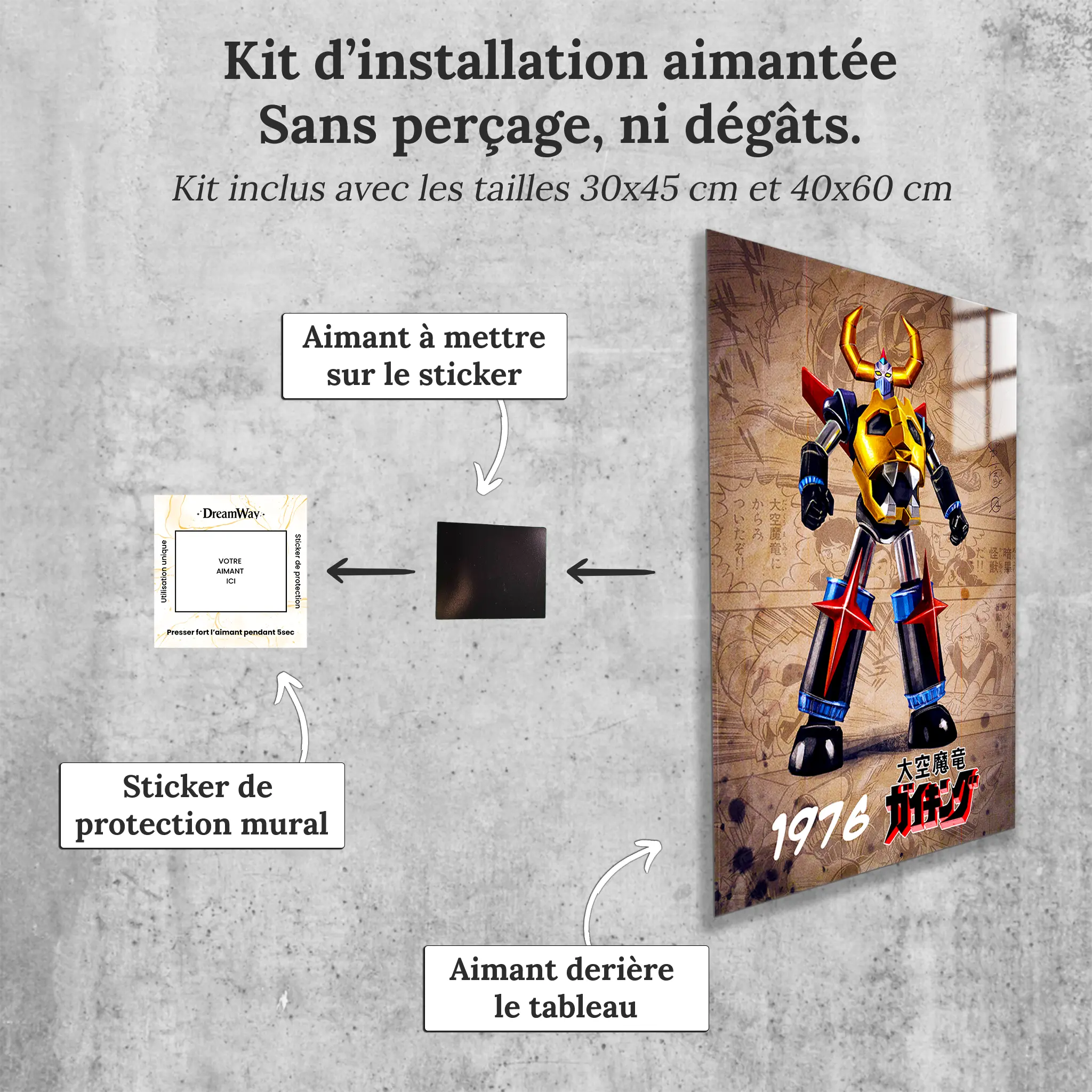 tableau-gaiking-1976-bd-avec-installation-aimantee | DreamWay