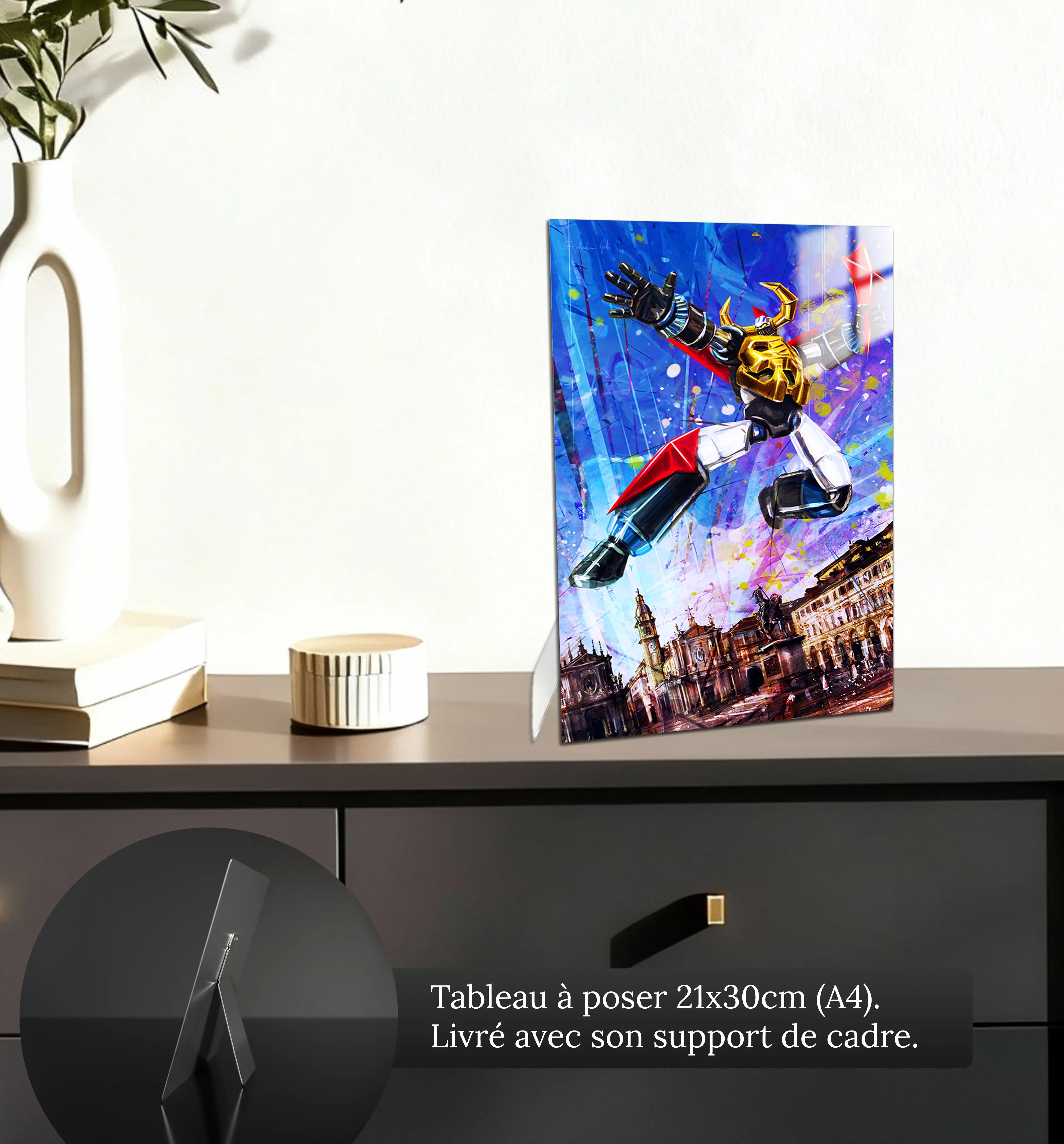 tableau-gaiking-turin-petit-format-a-poser-sur-meuble | DreamWay