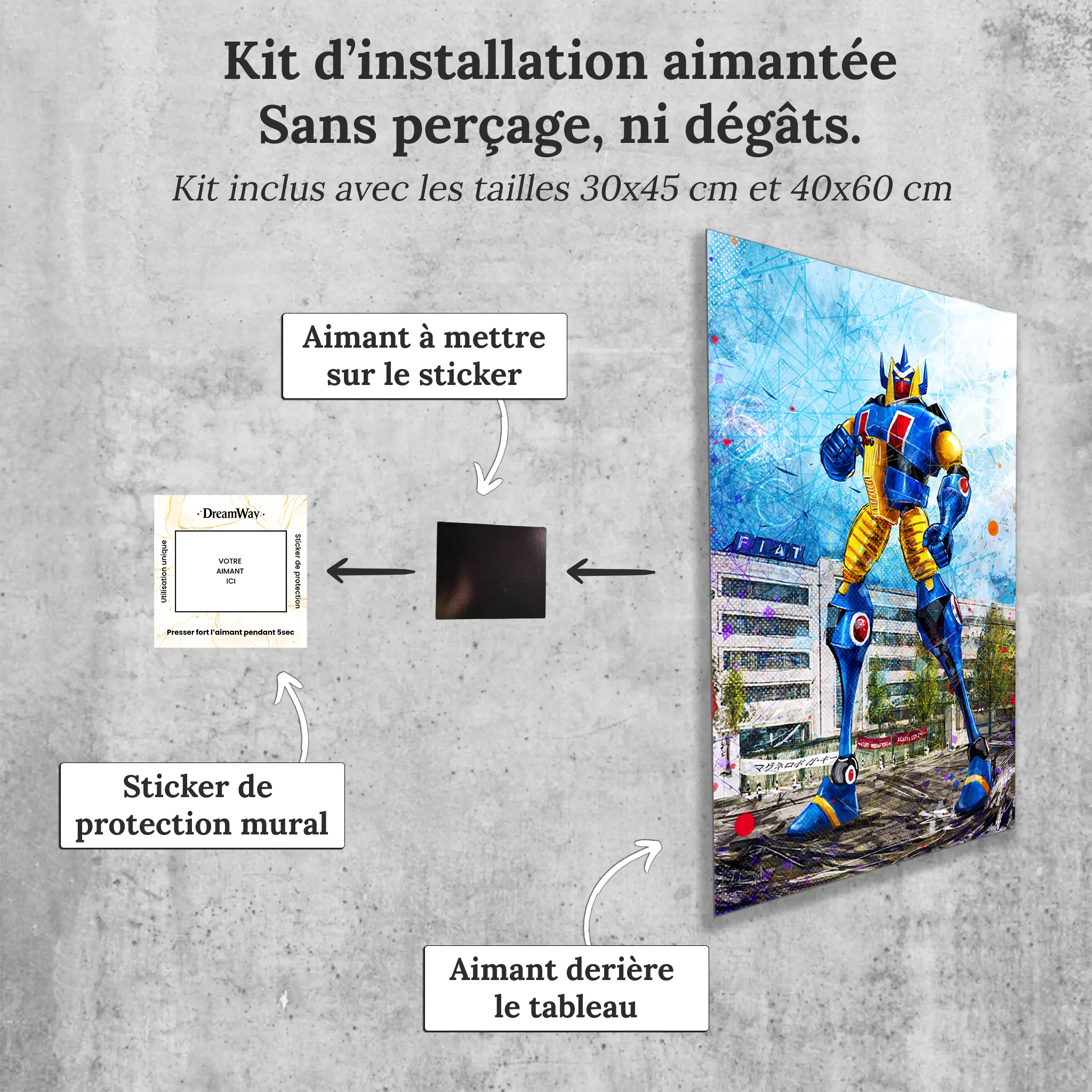 tableau-gakeen-turin-avec-installation-aimantee | DreamWay