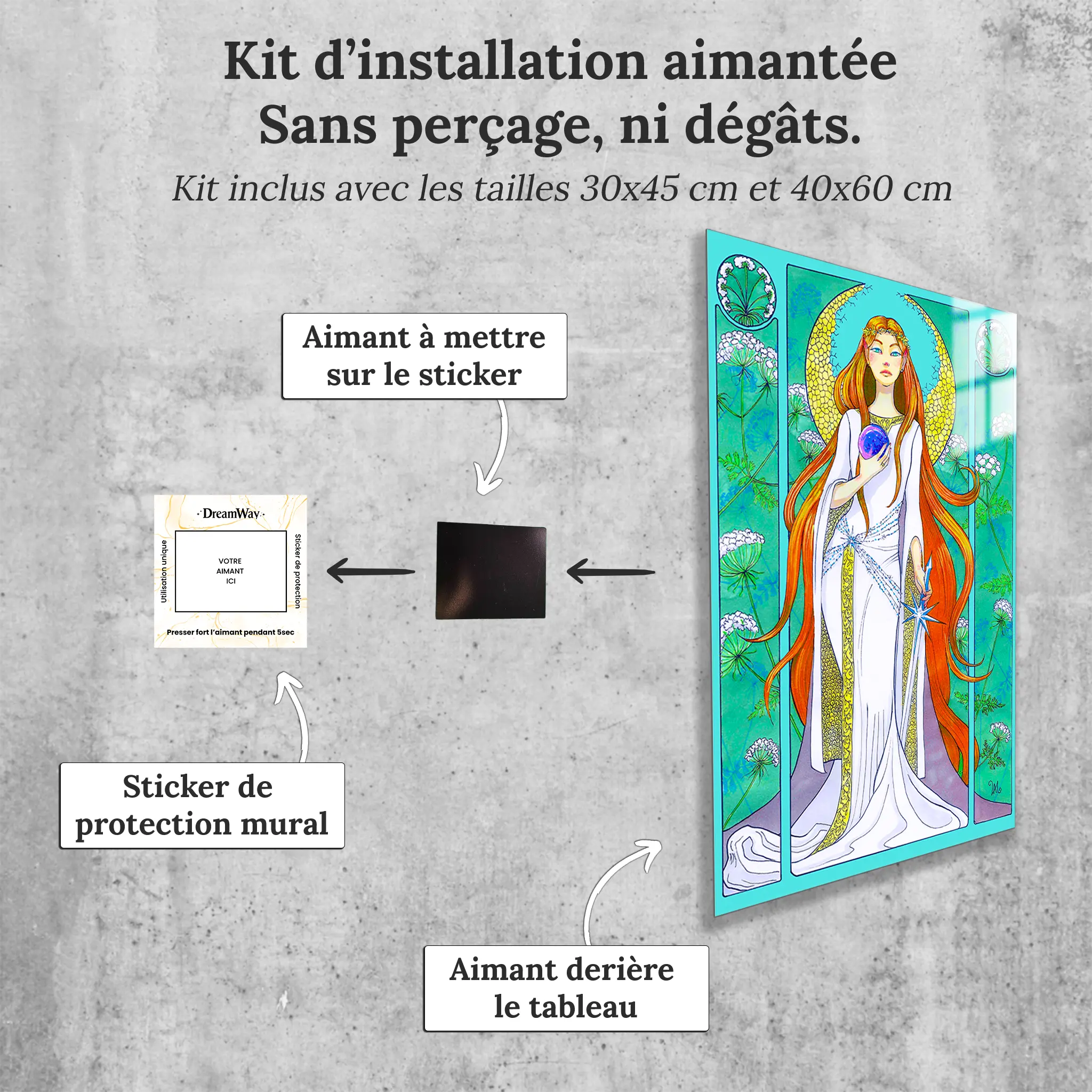 tableau-galadriel-avec-installation-aimantee | DreamWay