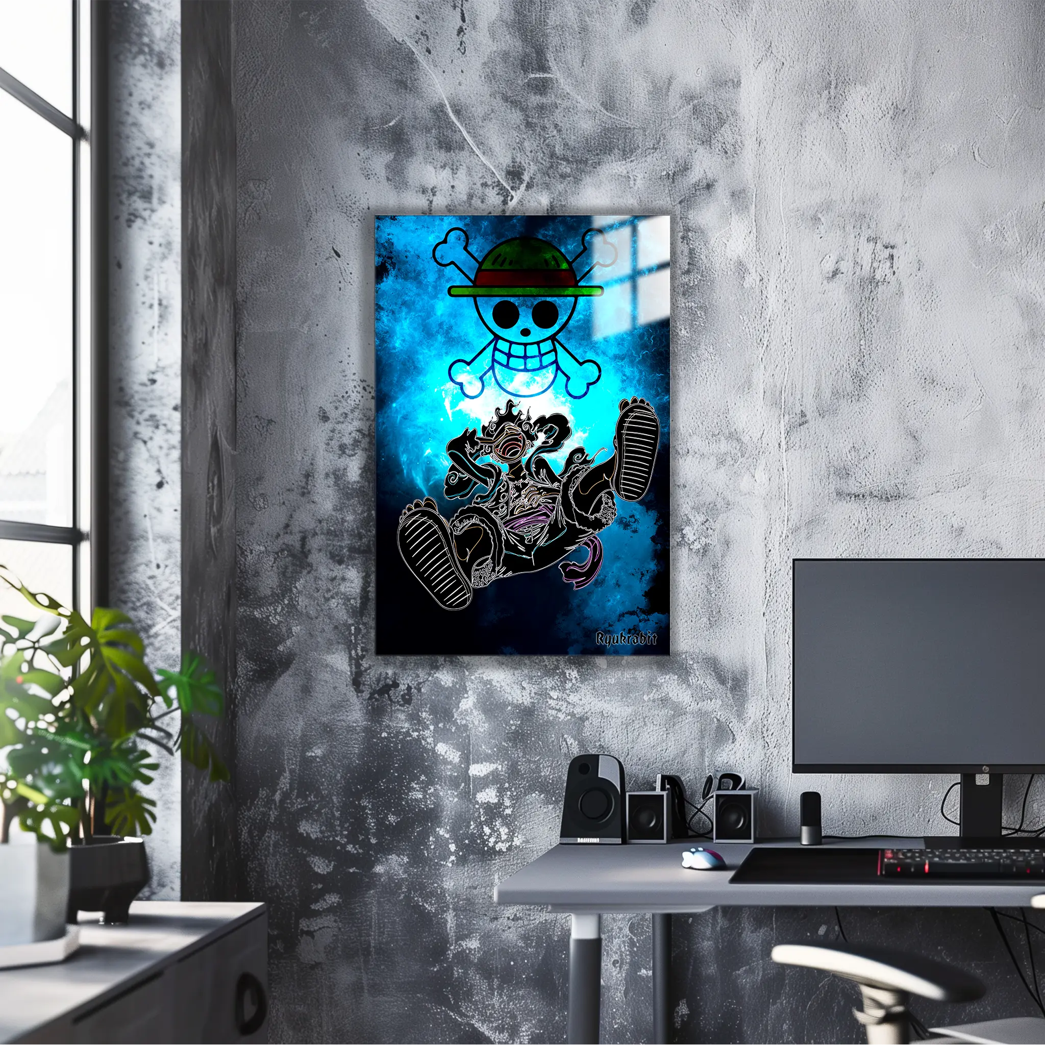 Tableau Gear 5 Luffy