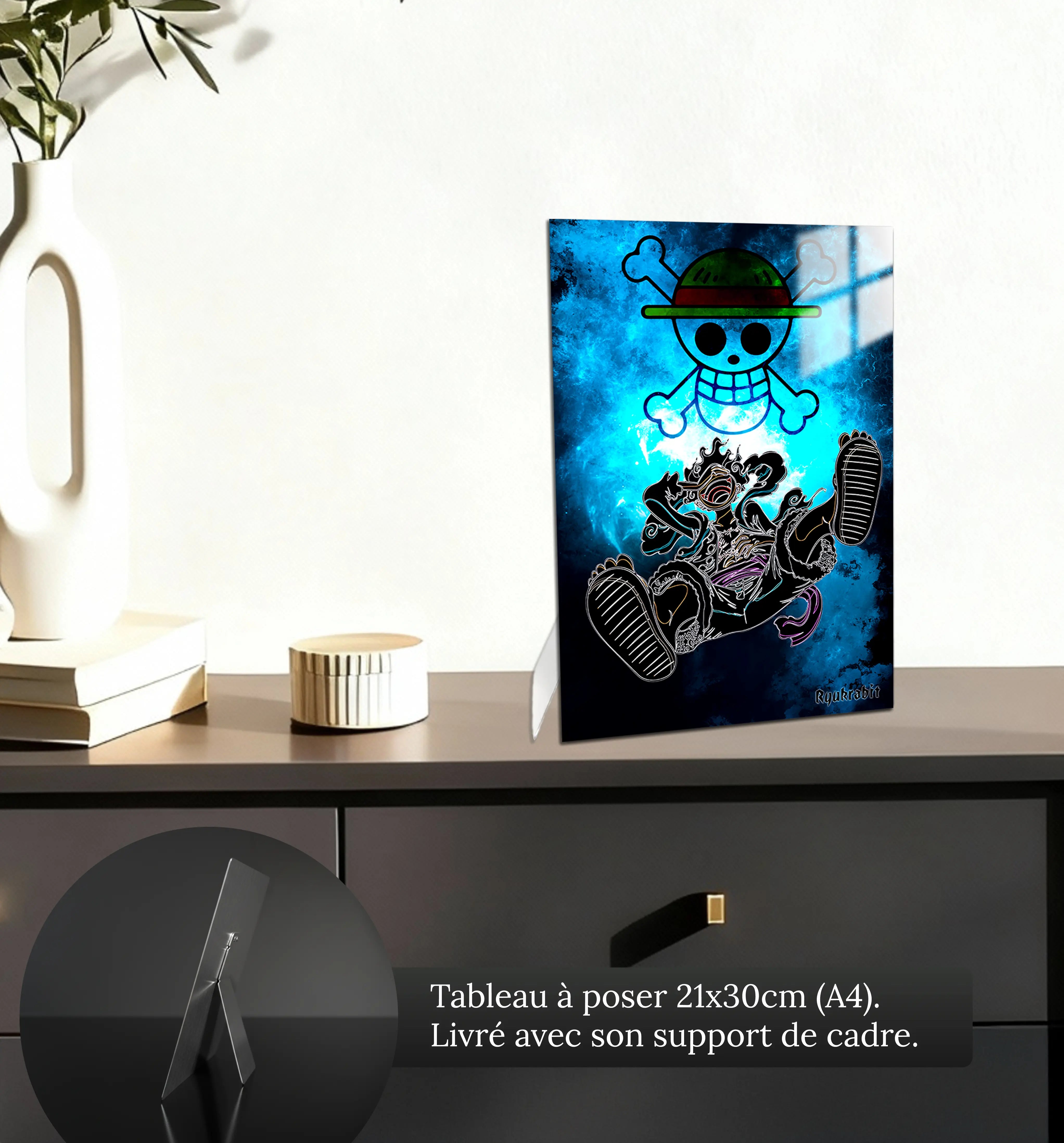 tableau-gear-5-luffy-petit-format-a-poser-sur-meuble | DreamWay