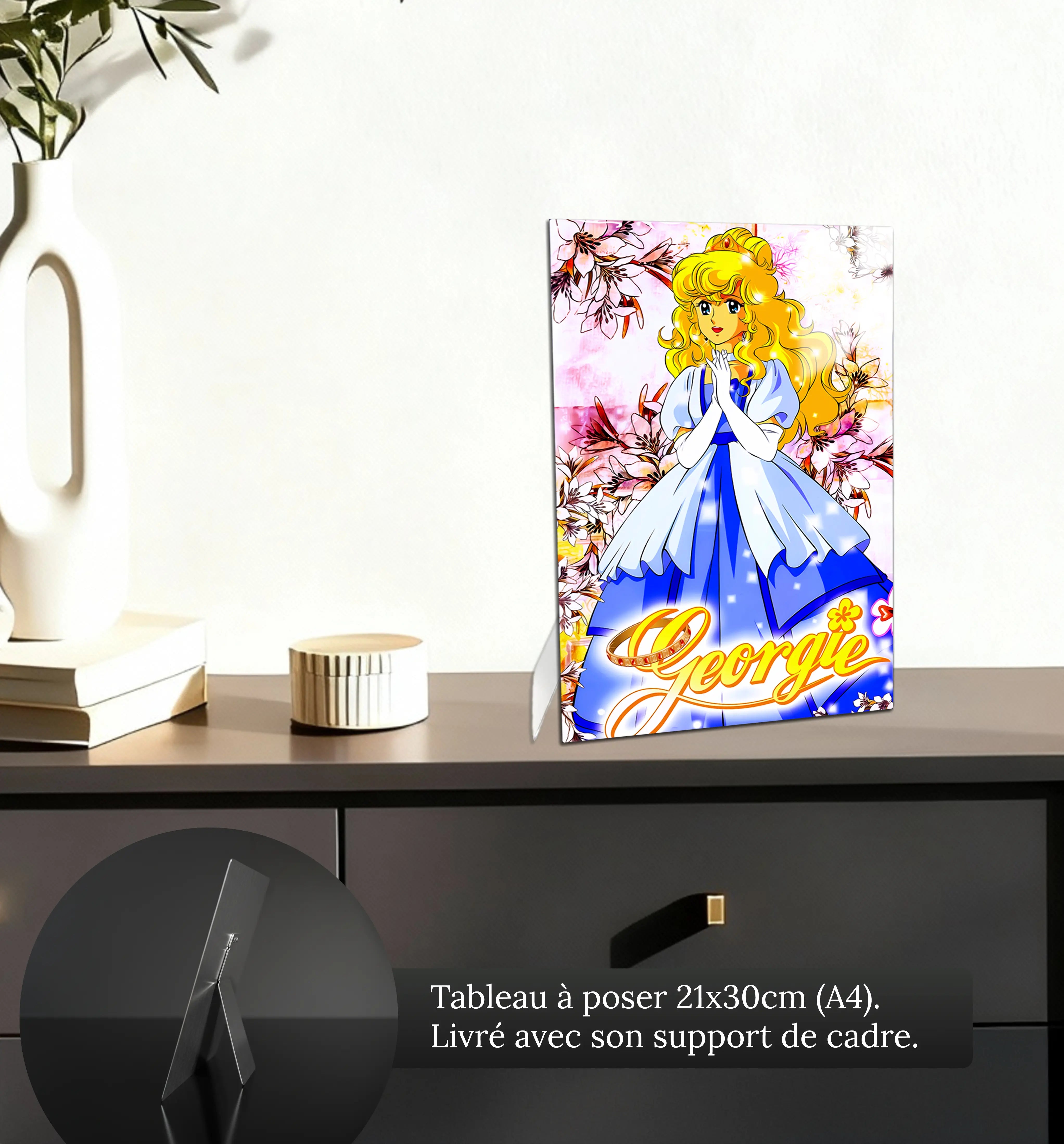 tableau-georgie-affiche-petit-format-a-poser-sur-meuble | DreamWay