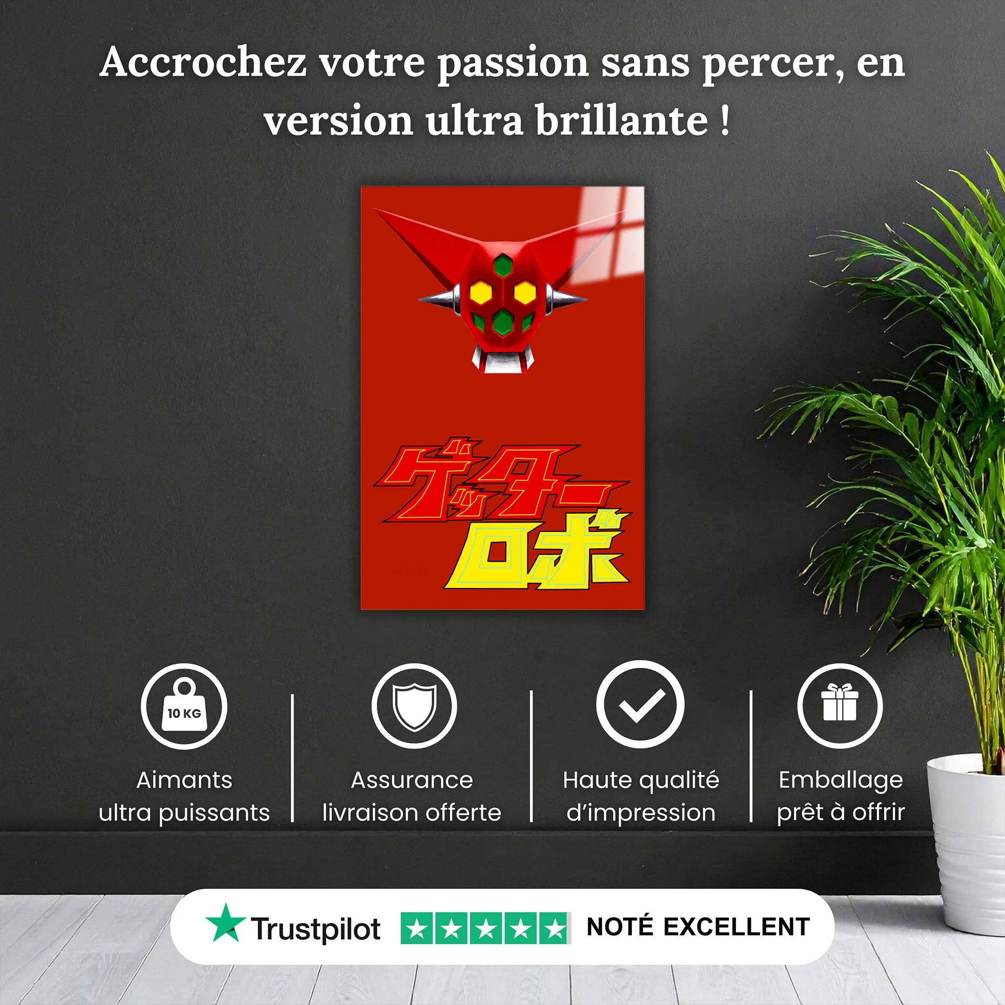 Tableau Getter 1 Rouge