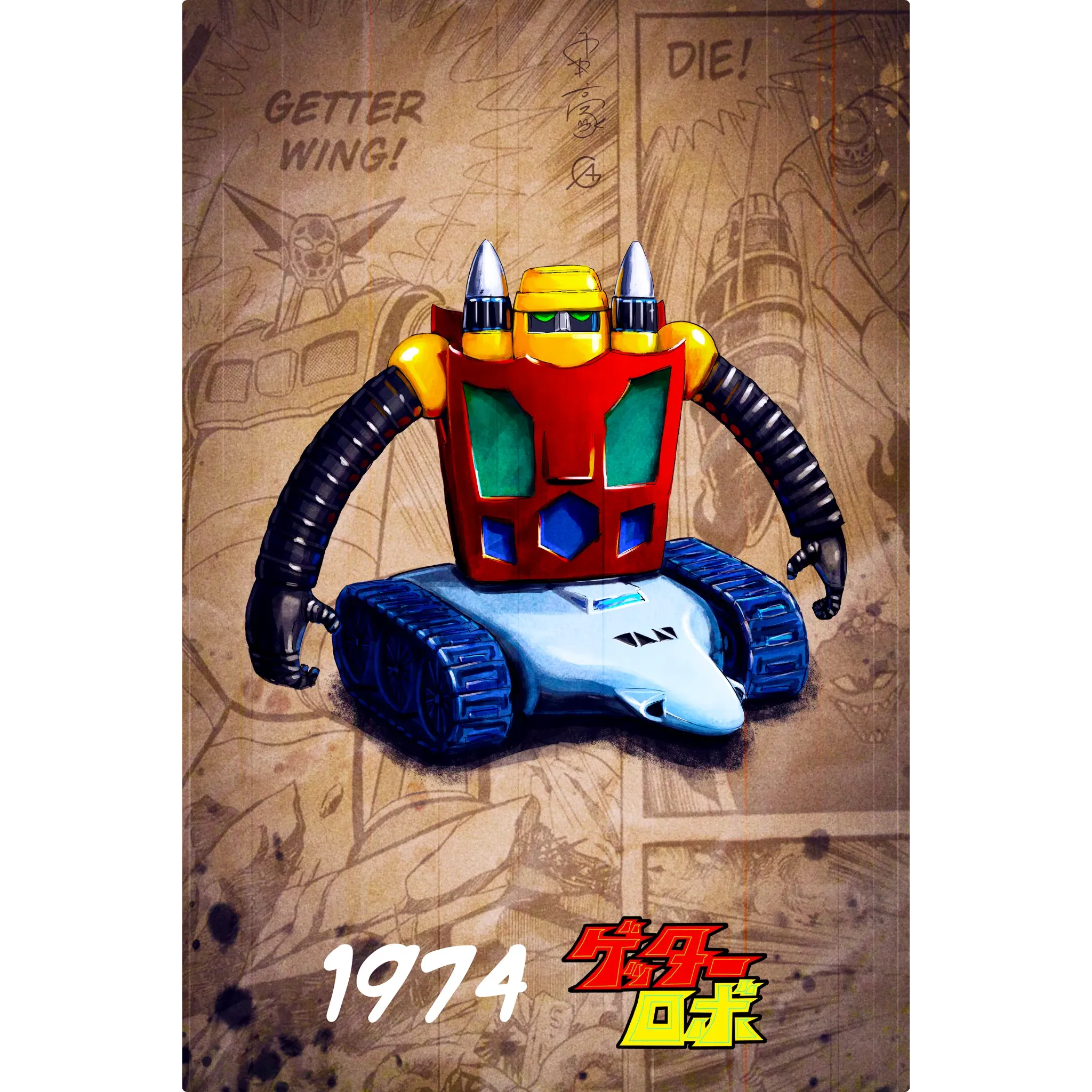 Tableau Getter 3 1974 BD